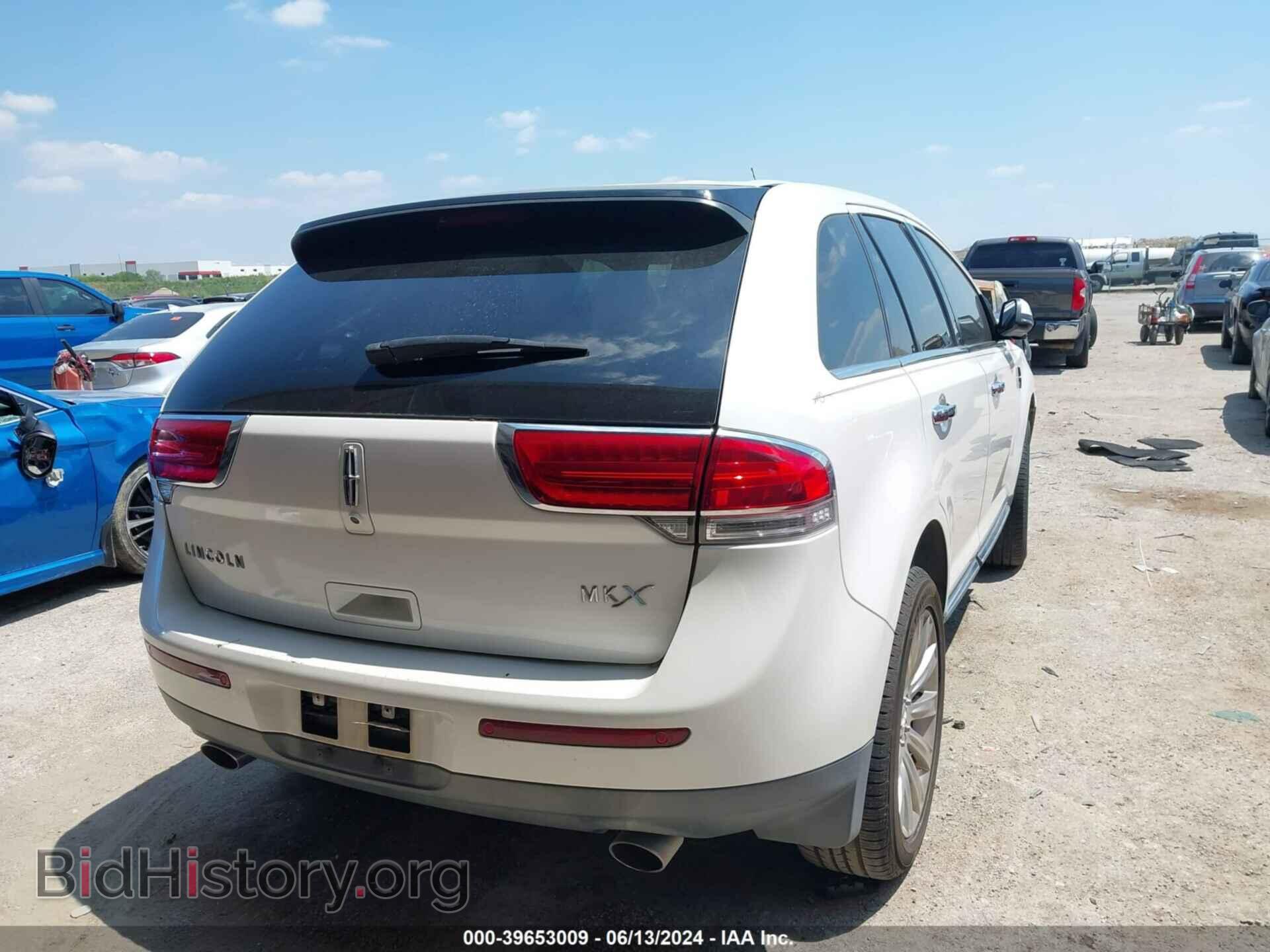 2012 LINCOLN MKX - VIN: 2LMDJ6JK0CBL02523 - Фото 4