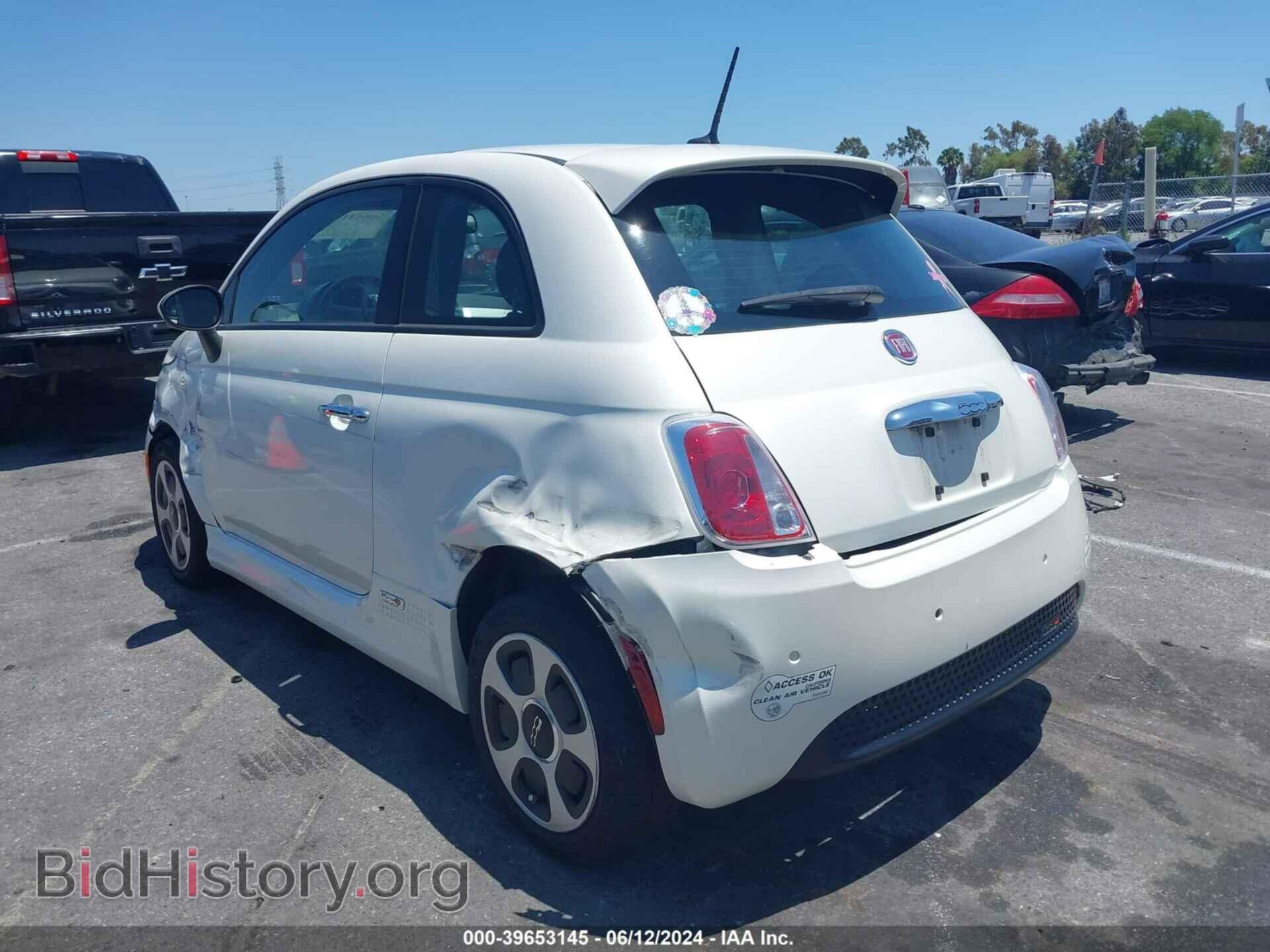 2014 FIAT 500E - VIN: 3C3CFFGE3ET244854 - Фото 3