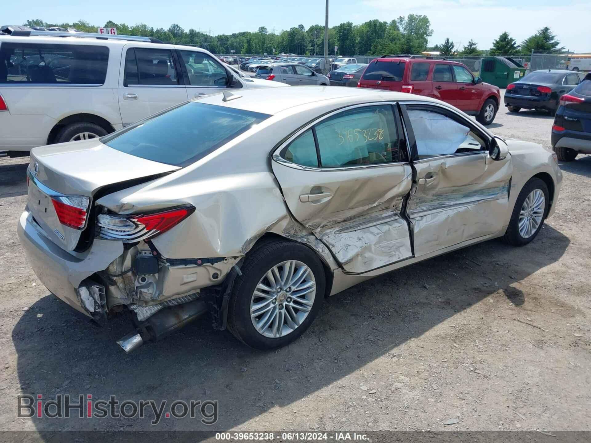 2013 LEXUS ES - VIN: JTHBK1GG2D2062035 - Photo 4