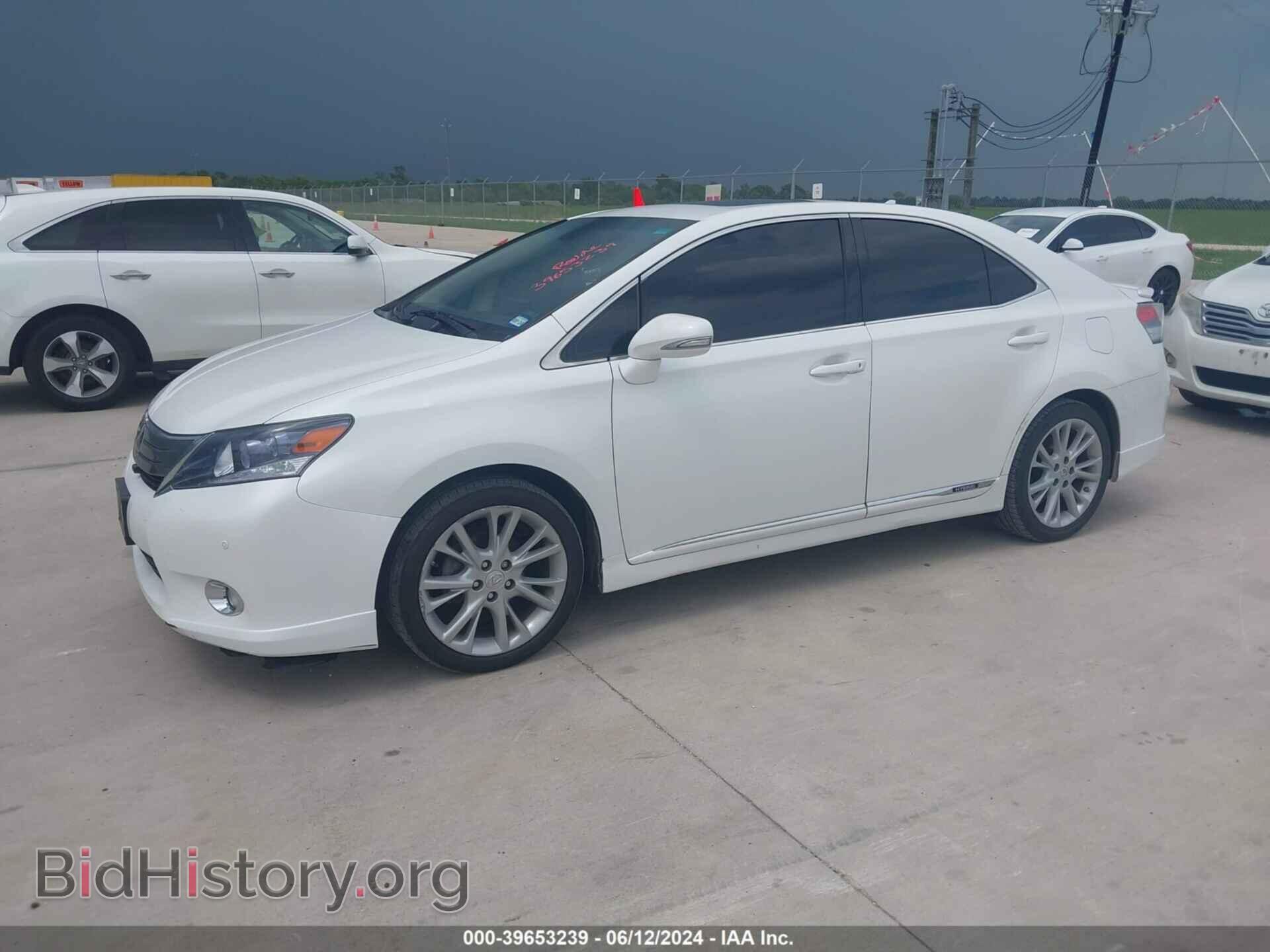 2010 LEXUS HS 250H - VIN: JTHBB1BA1A2018106 - Фото 2