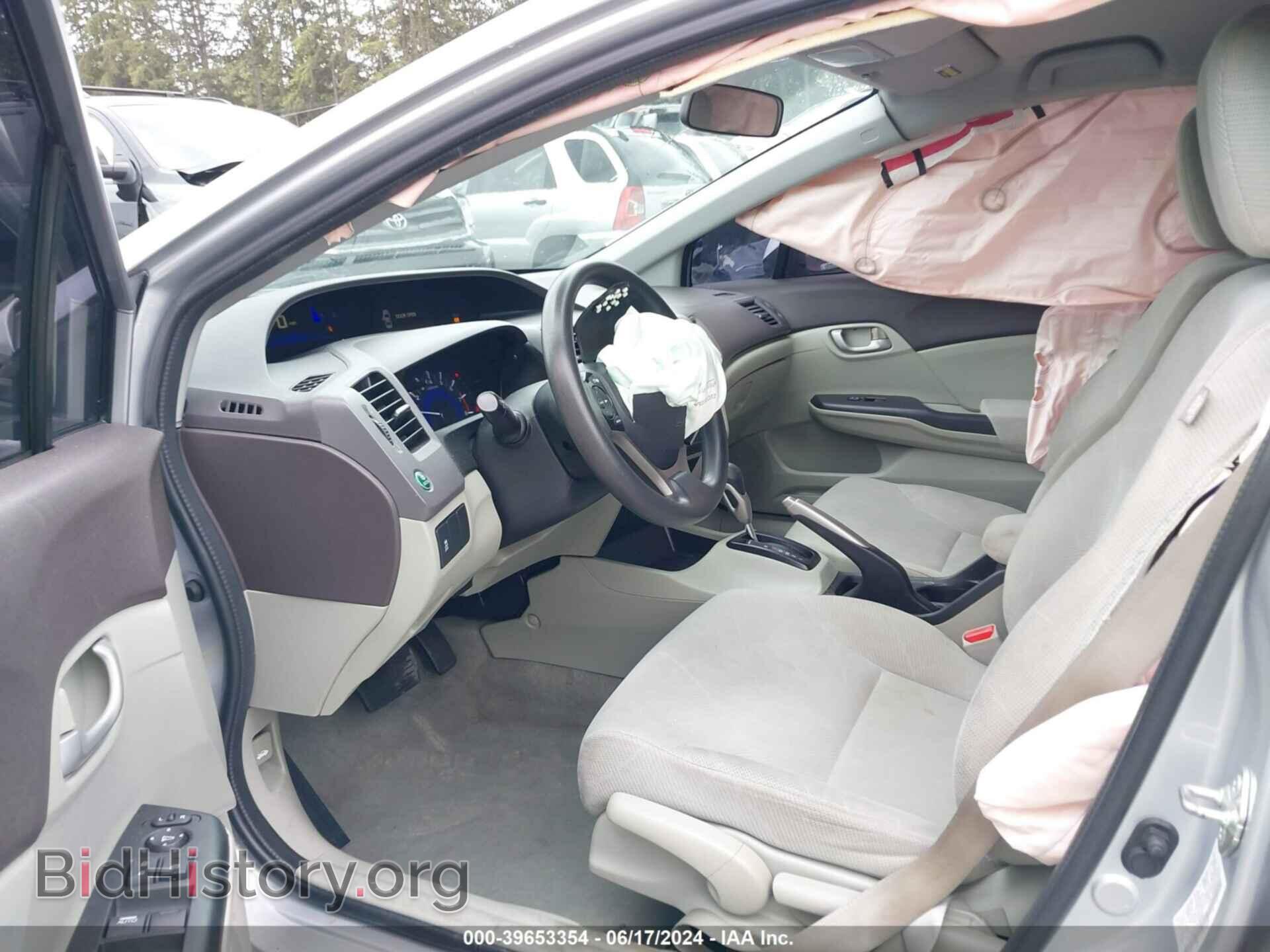 2012 HONDA CIVIC - VIN: 19XFB2F52CE368081 - Photo 5