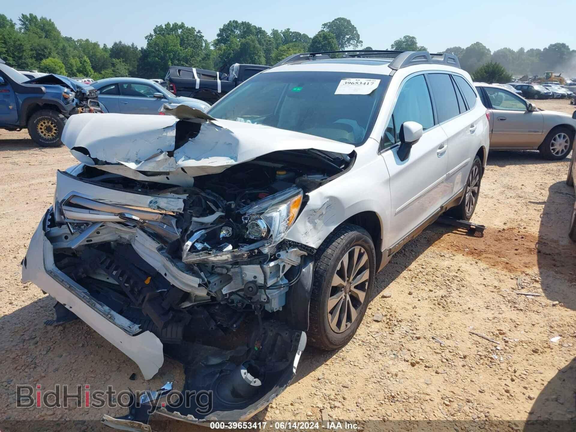 2016 SUBARU OUTBACK - VIN: 4S4BSBLC3G3325962 - Фото 2