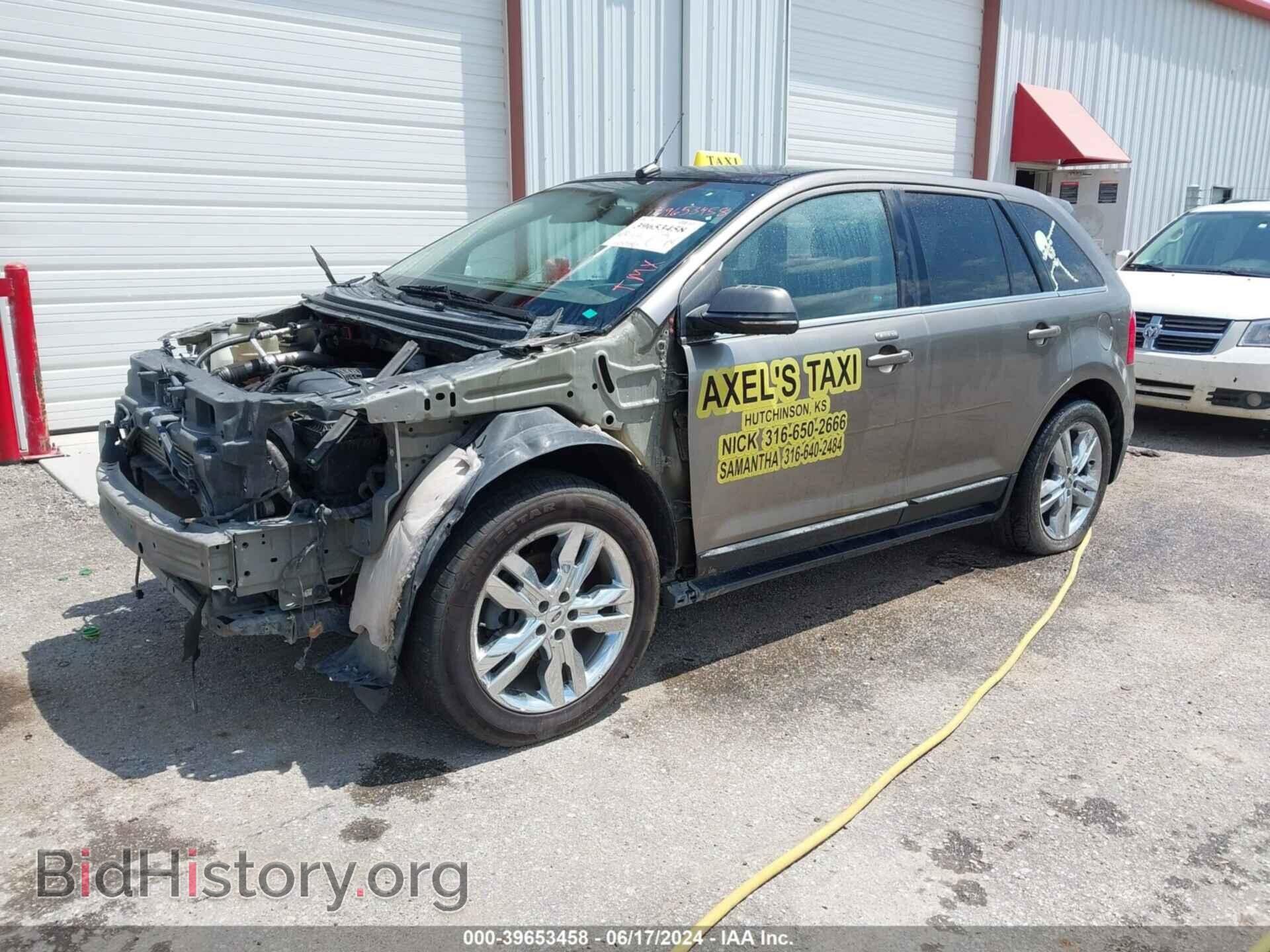 2013 FORD EDGE - VIN: 2FMDK3K90DBA83860 - Фото 2