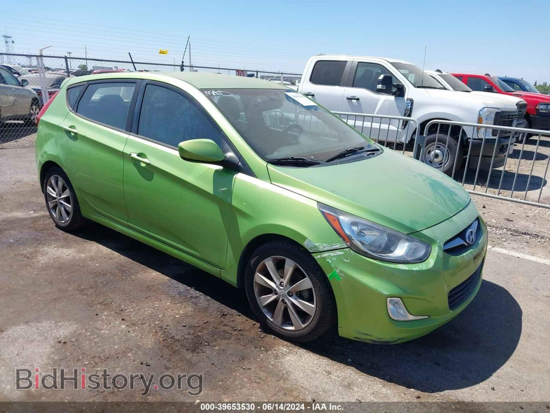 Photo KMHCU5AEXCU017874 - HYUNDAI ACCENT 2012