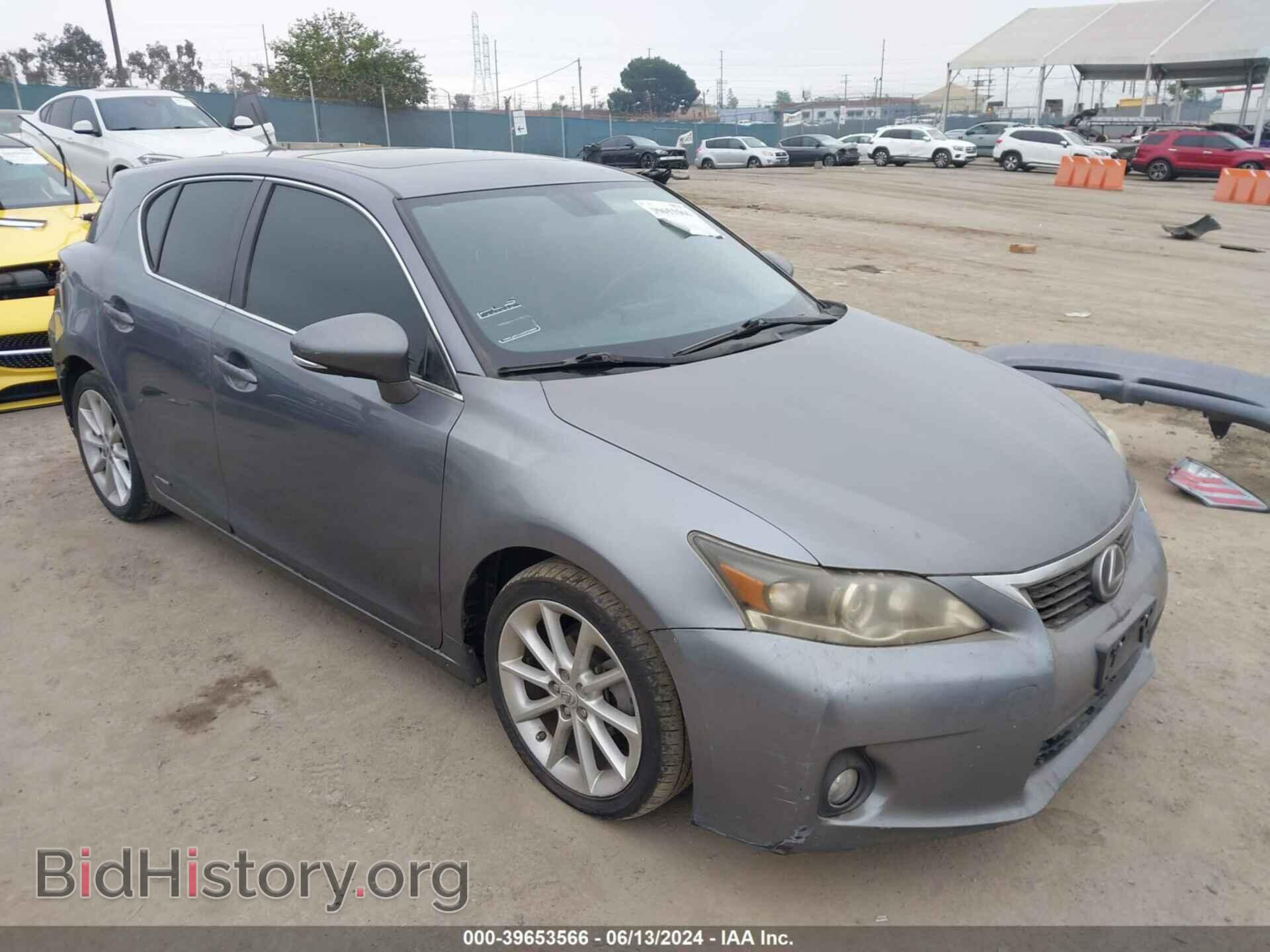 Photo JTHKD5BH6C2100771 - LEXUS CT 200H 2012