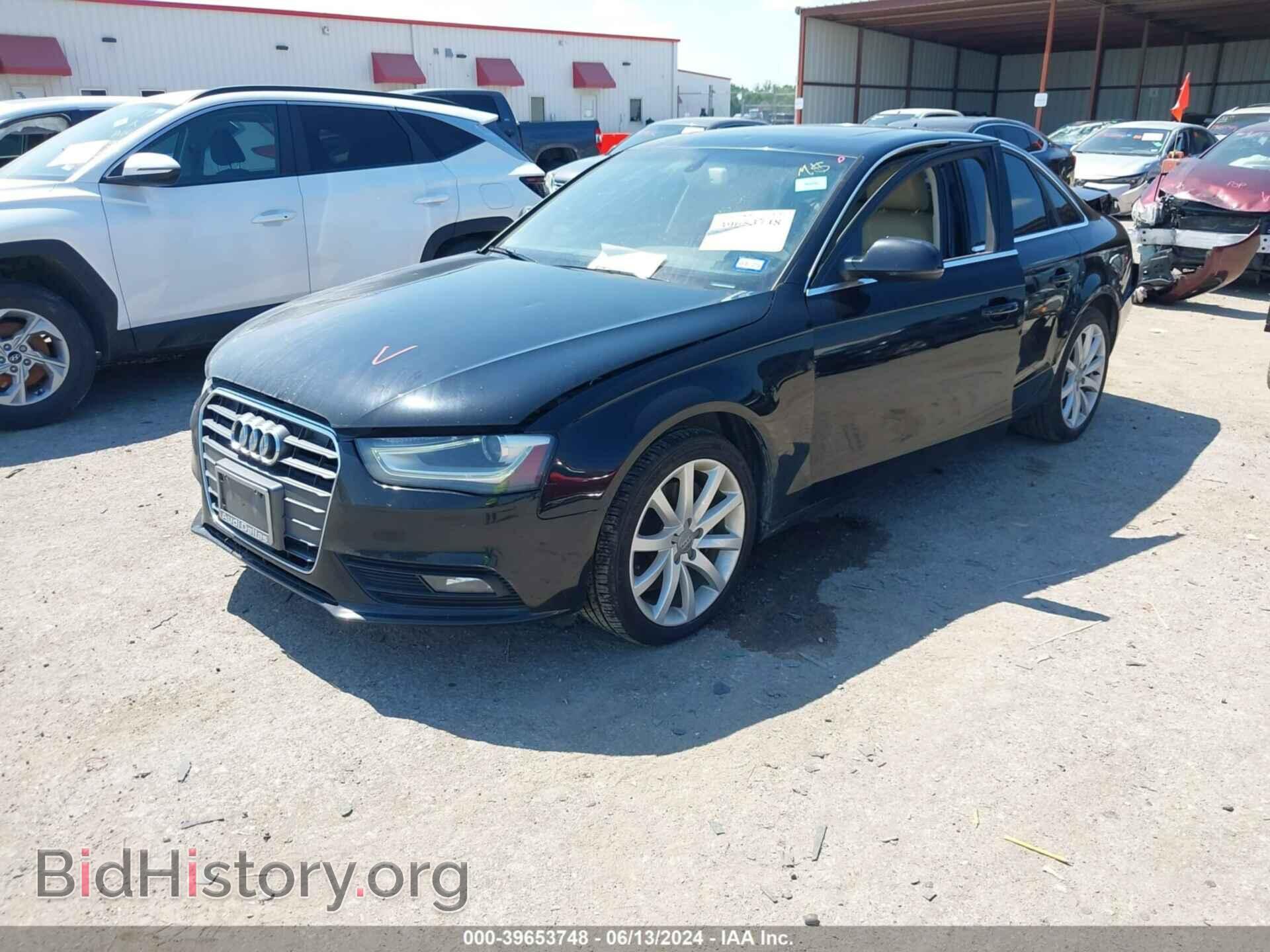 2013 AUDI A4 - VIN: WAUEFAFL9DN032933 - Фото 2
