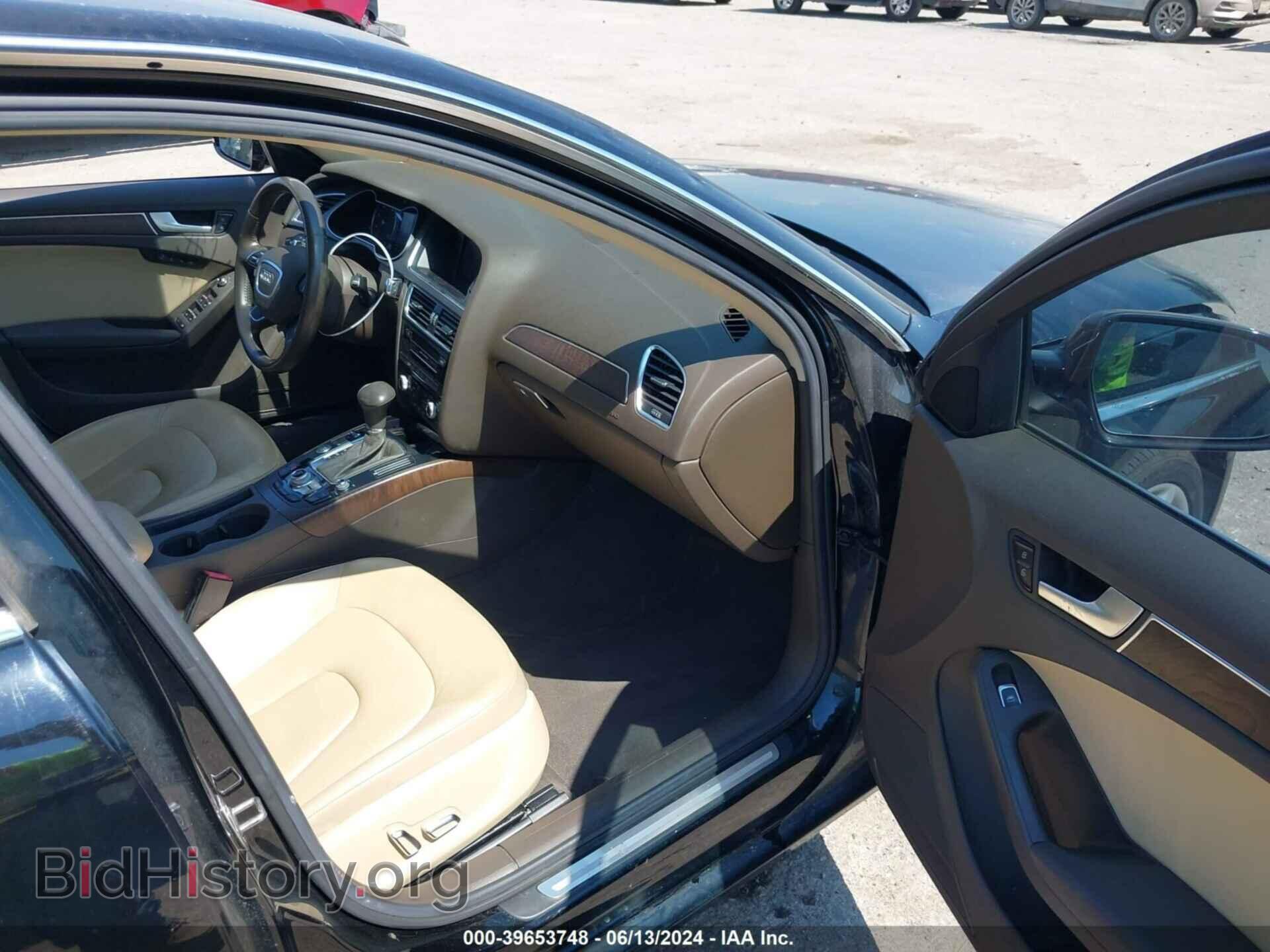 2013 AUDI A4 - VIN: WAUEFAFL9DN032933 - Фото 5