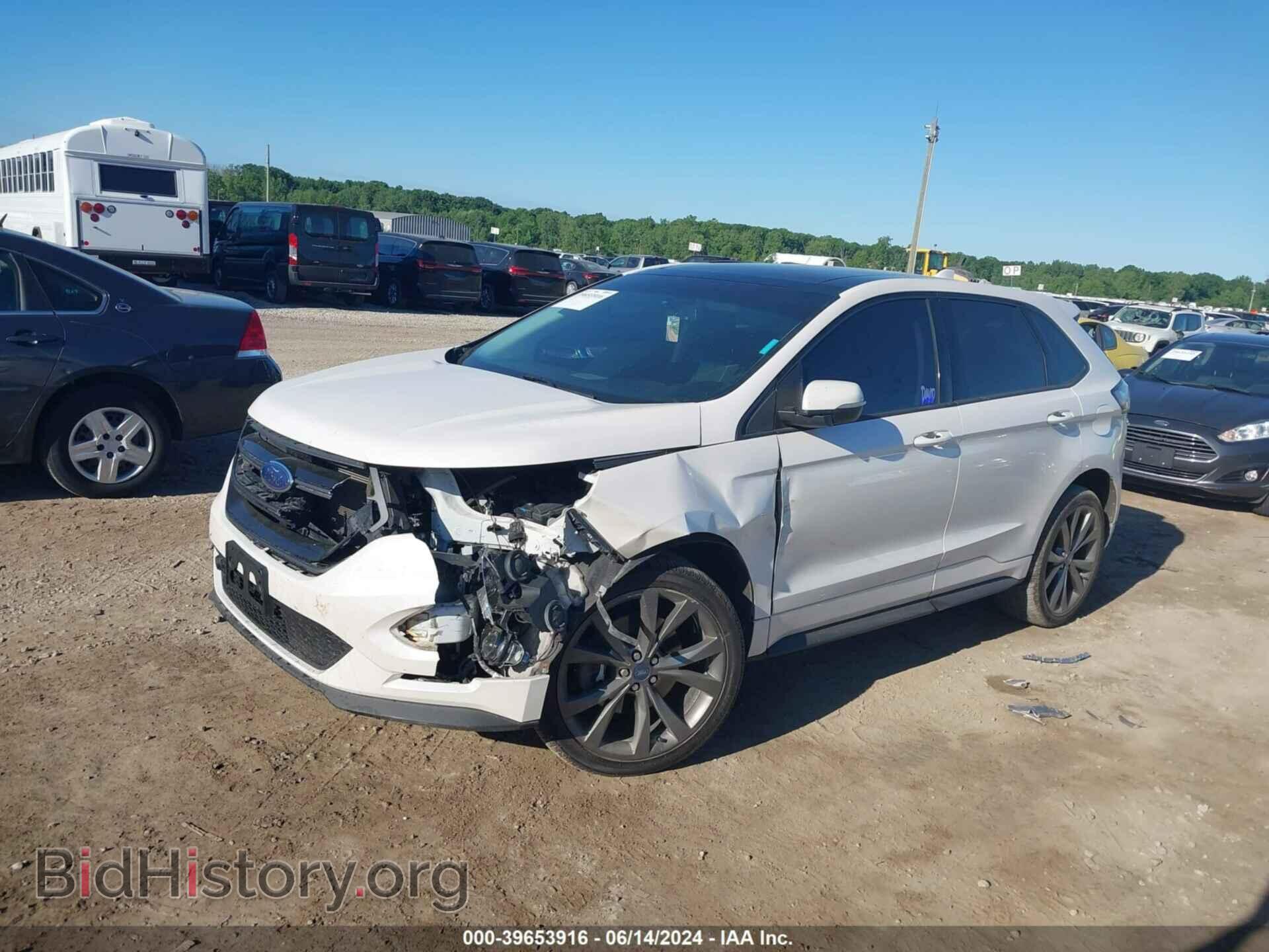 2016 FORD EDGE - VIN: 2FMPK4AP1GBC14415 - Фото 2