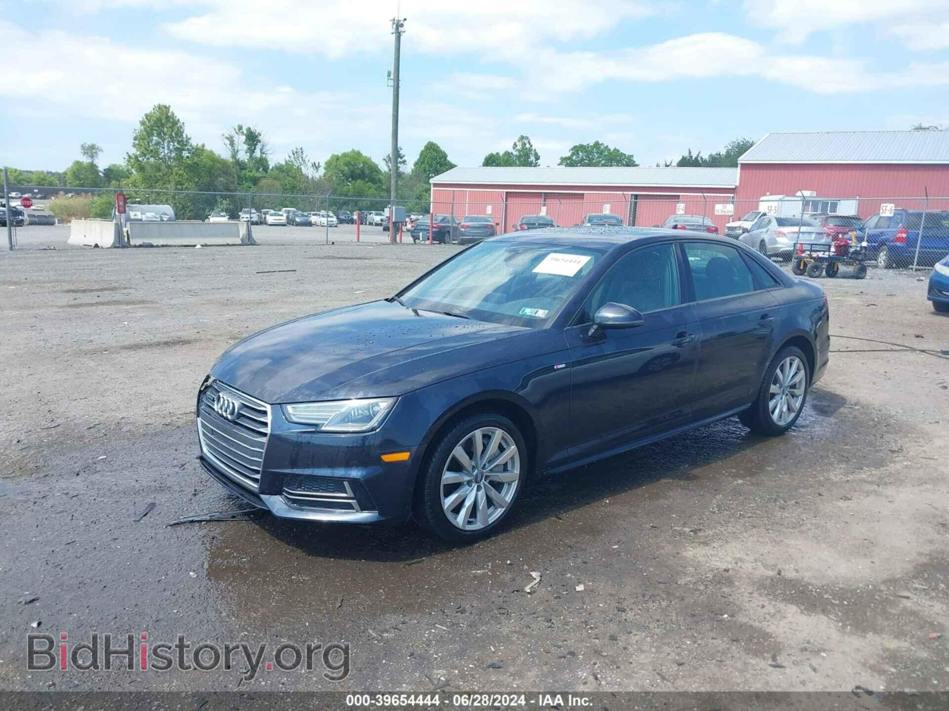 2018 AUDI A4 - VIN: WAUDNAF40JA031812 - Фото 2