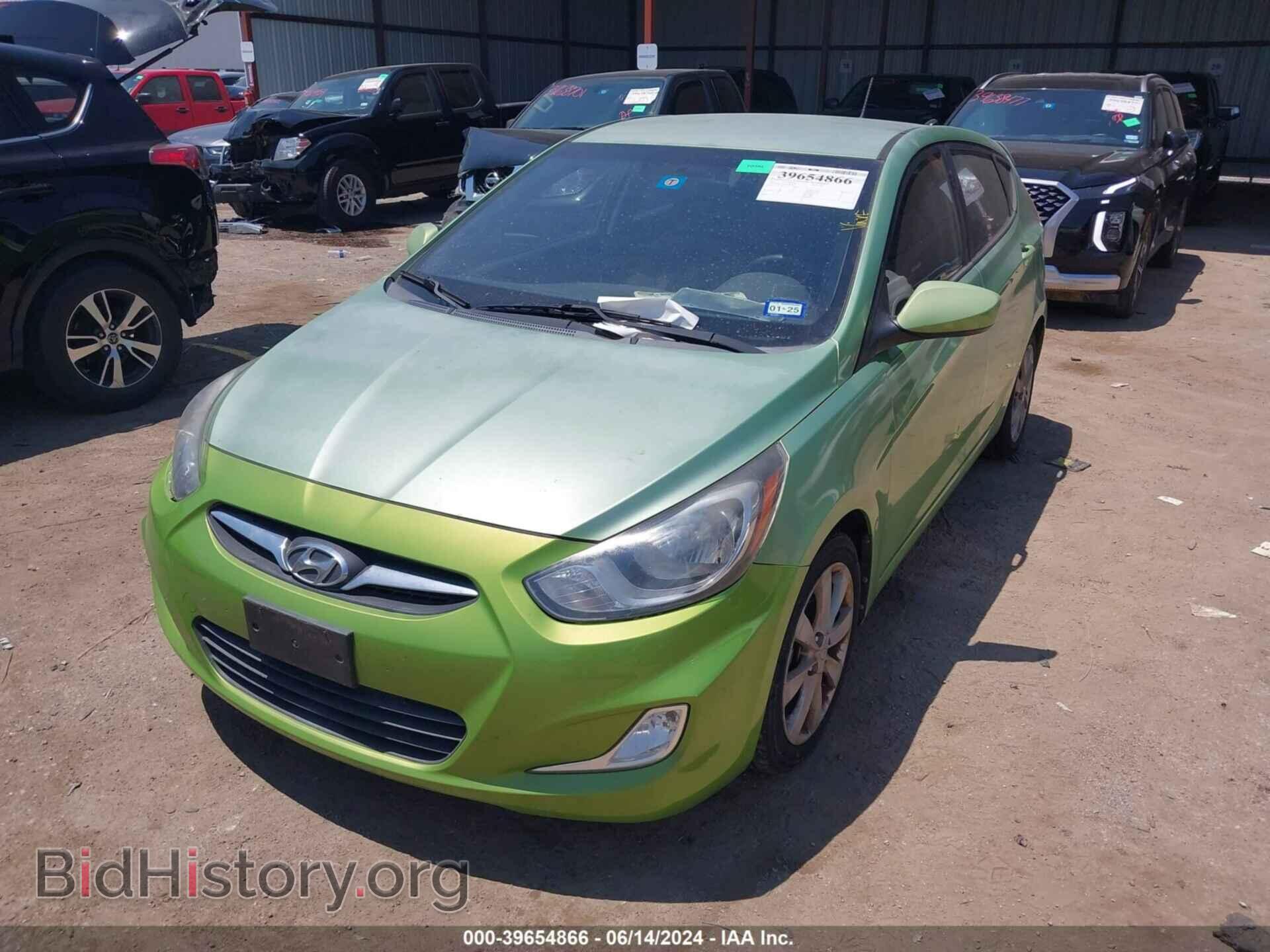 2012 HYUNDAI ACCENT - VIN: KMHCU5AE0CU028172 - Фото 2