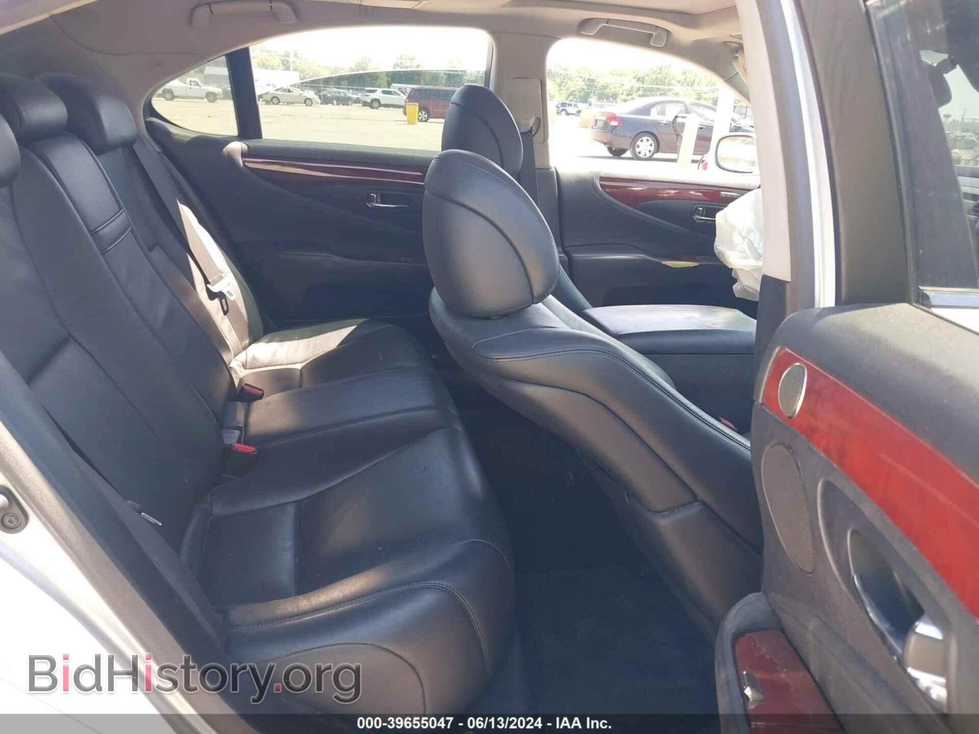 2007 LEXUS LS 460 - VIN: JTHBL46F475049426 - Фото 8