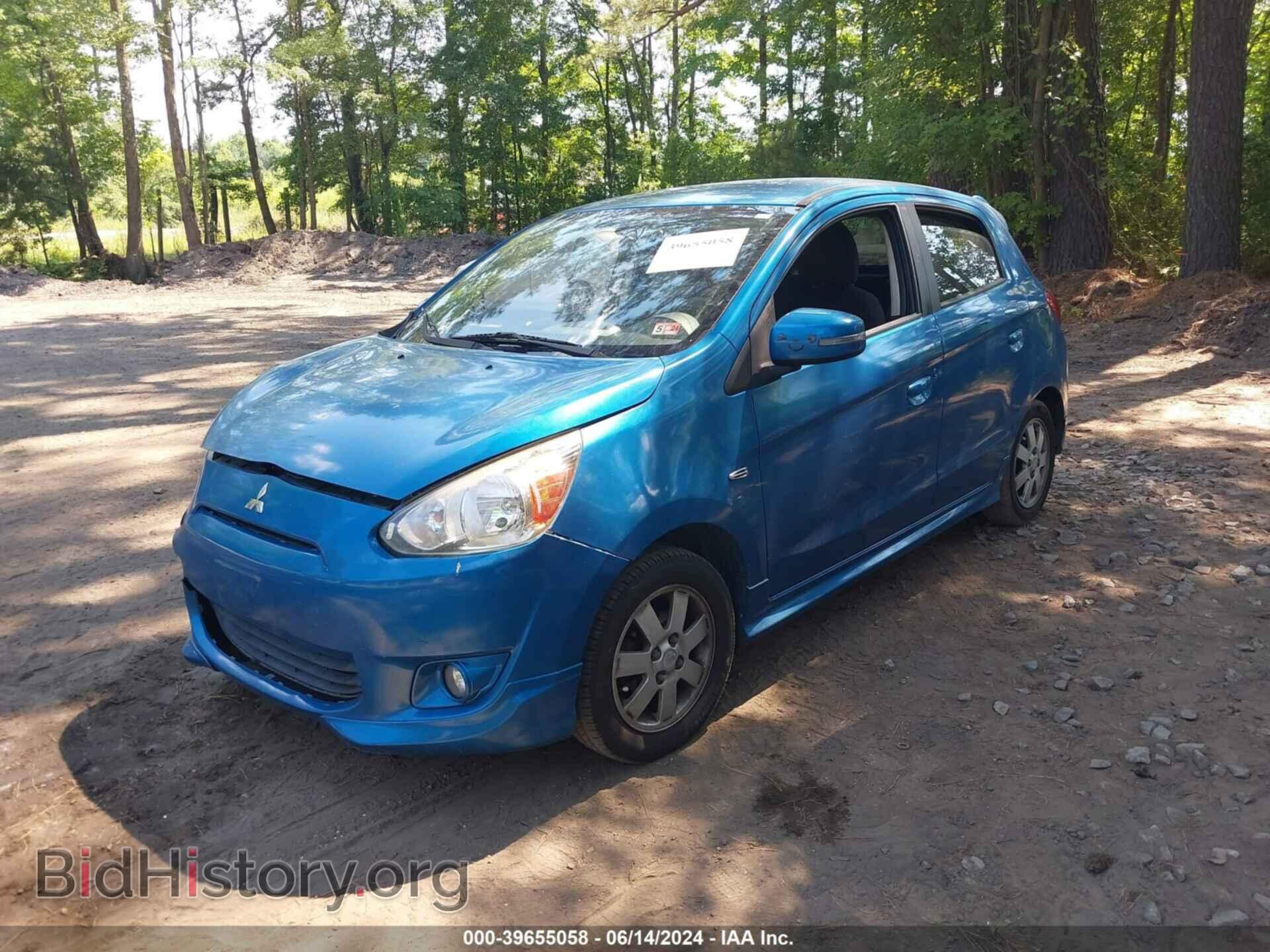 2015 MITSUBISHI MIRAGE - VIN: ML32A4HJ1FH002489 - Фото 2