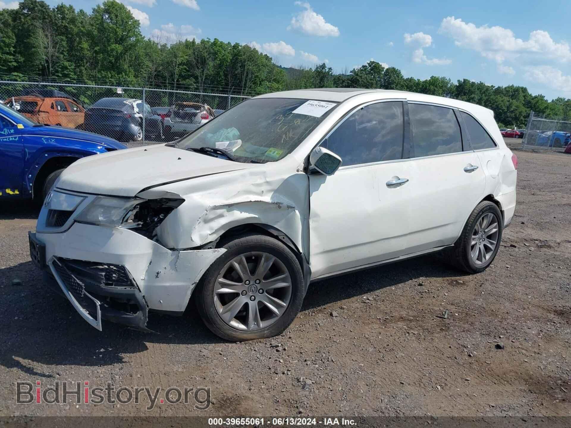 2013 ACURA MDX - VIN: 2HNYD2H68DH519272 - Фото 2