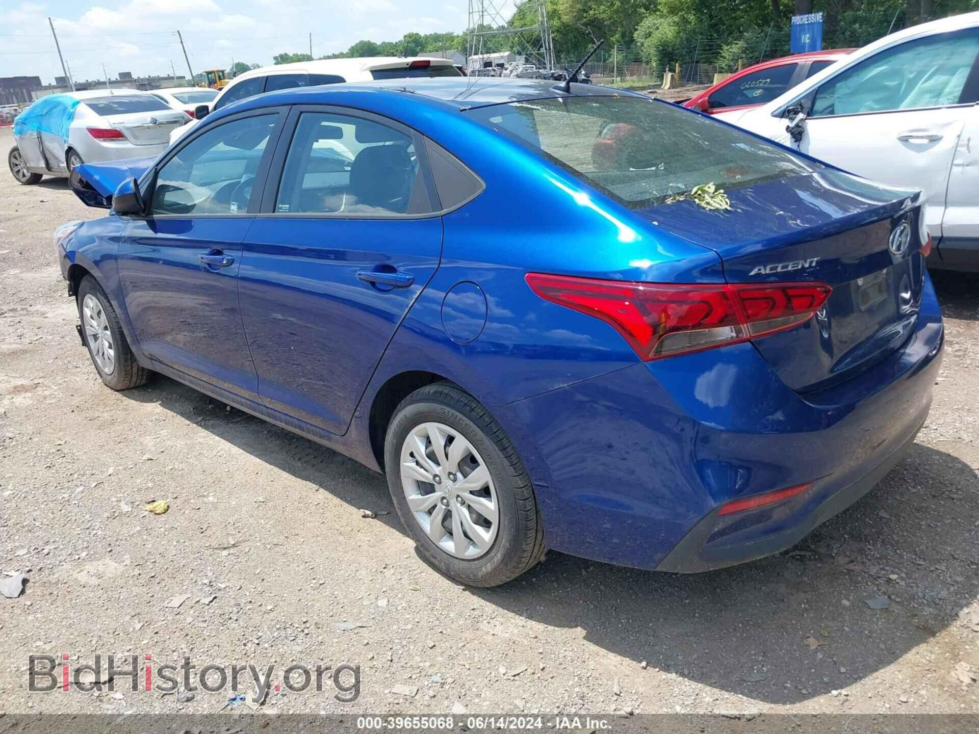 2020 HYUNDAI ACCENT - VIN: 3KPC24A6XLE092960 - Фото 3
