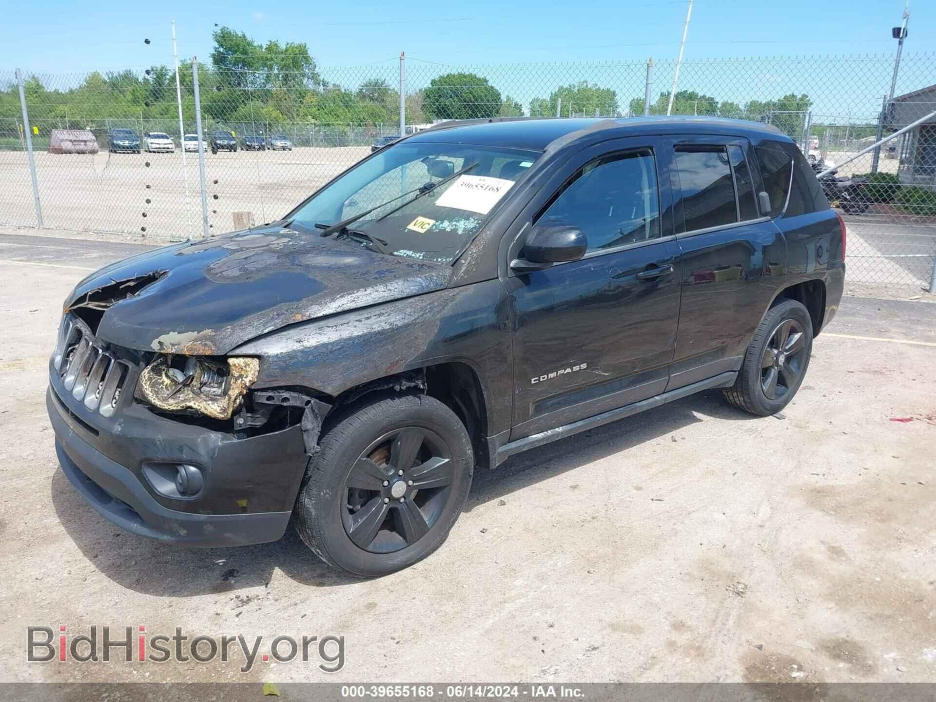 2015 JEEP COMPASS - VIN: 1C4NJDEB7FD105561 - Фото 2