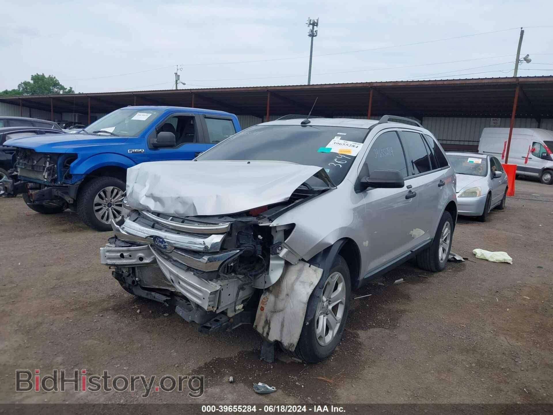 2014 FORD EDGE - VIN: 2FMDK4GC3EBA36432 - Фото 2