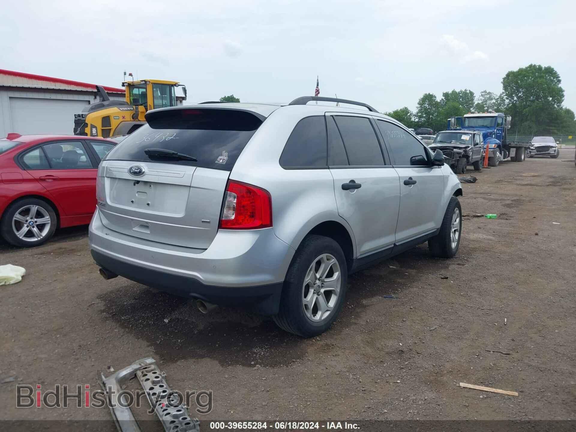 2014 FORD EDGE - VIN: 2FMDK4GC3EBA36432 - Фото 4
