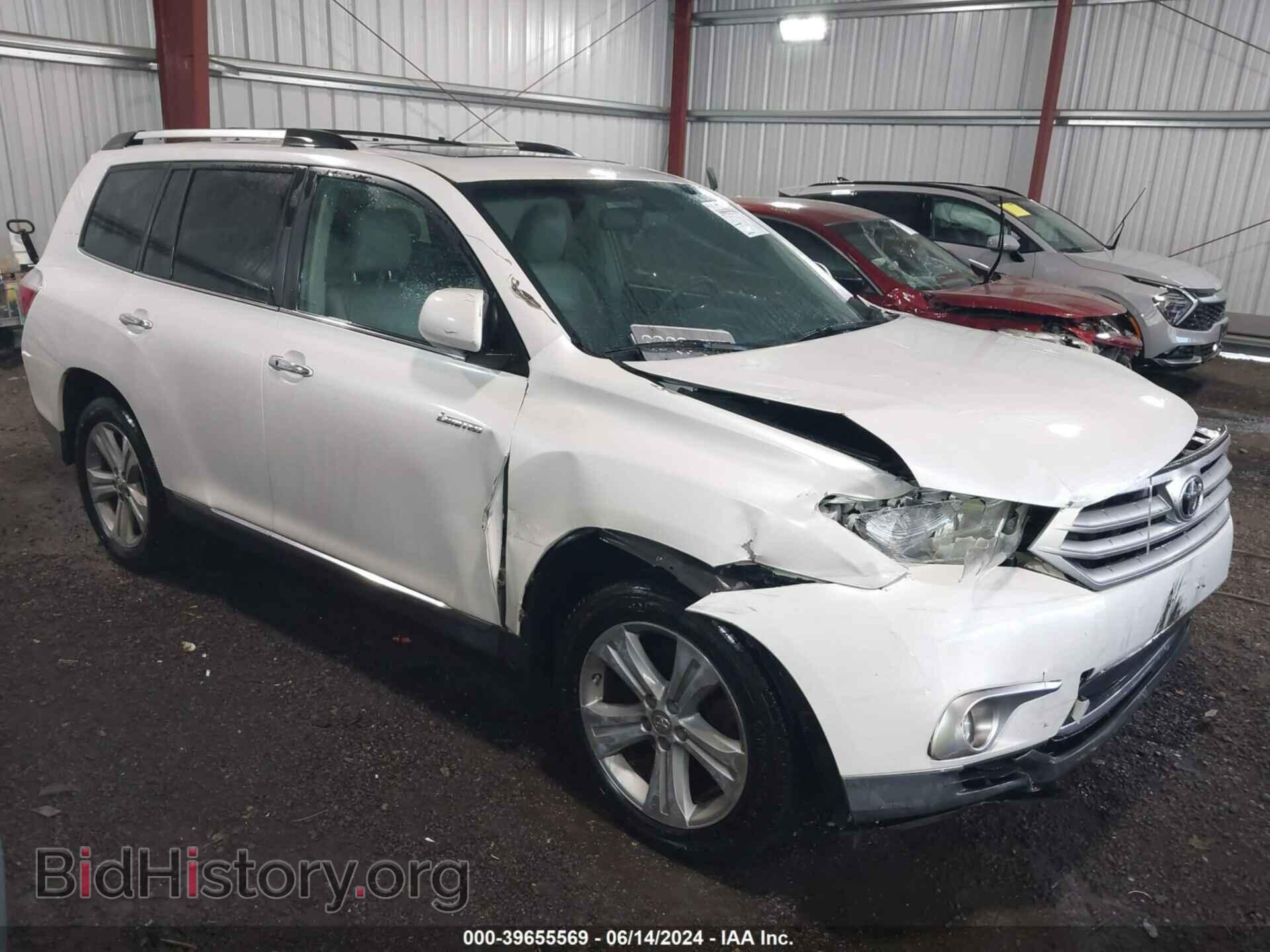 Photo 5TDYK3EH2CS082425 - TOYOTA HIGHLANDER 2012