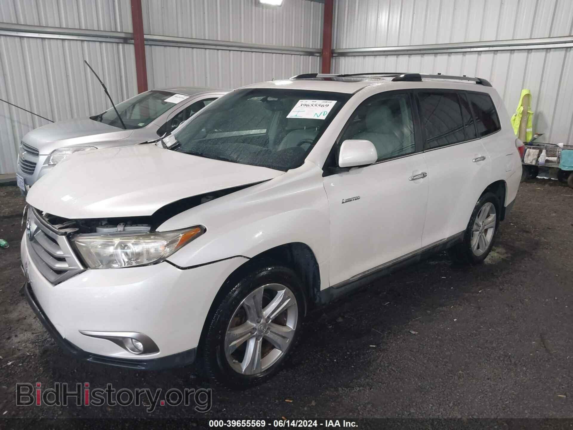2012 TOYOTA HIGHLANDER - VIN: 5TDYK3EH2CS082425 - Фото 2