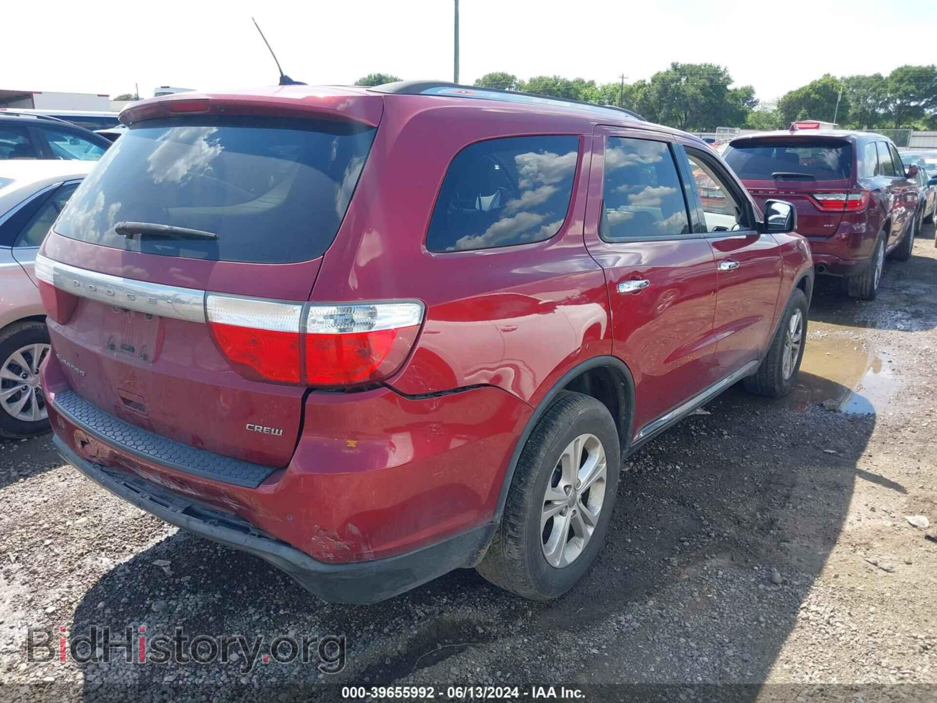 2013 DODGE DURANGO - VIN: 1C4RDHDG1DC527549 - Фото 4
