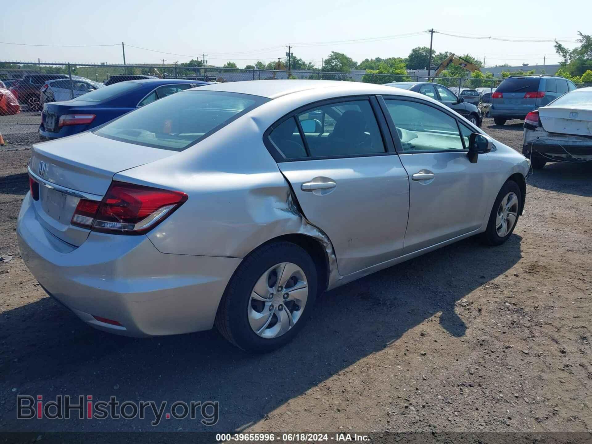 2014 HONDA CIVIC - VIN: 19XFB2F52EE214649 - Фото 4