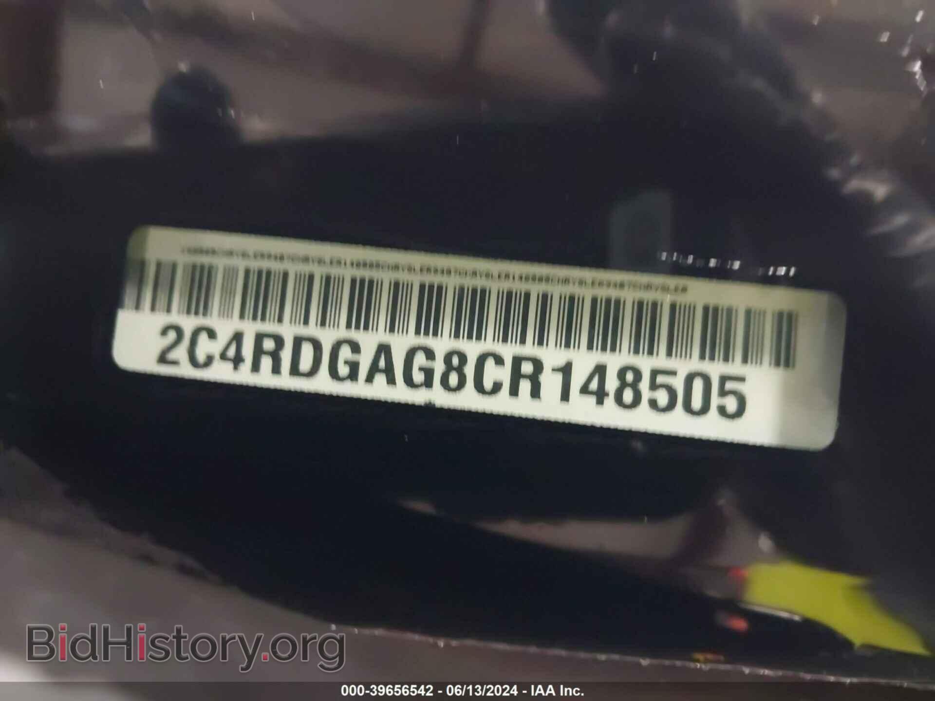 2012 RAM CARGO - VIN: 2C4RDGAG8CR148505 - Photo 9