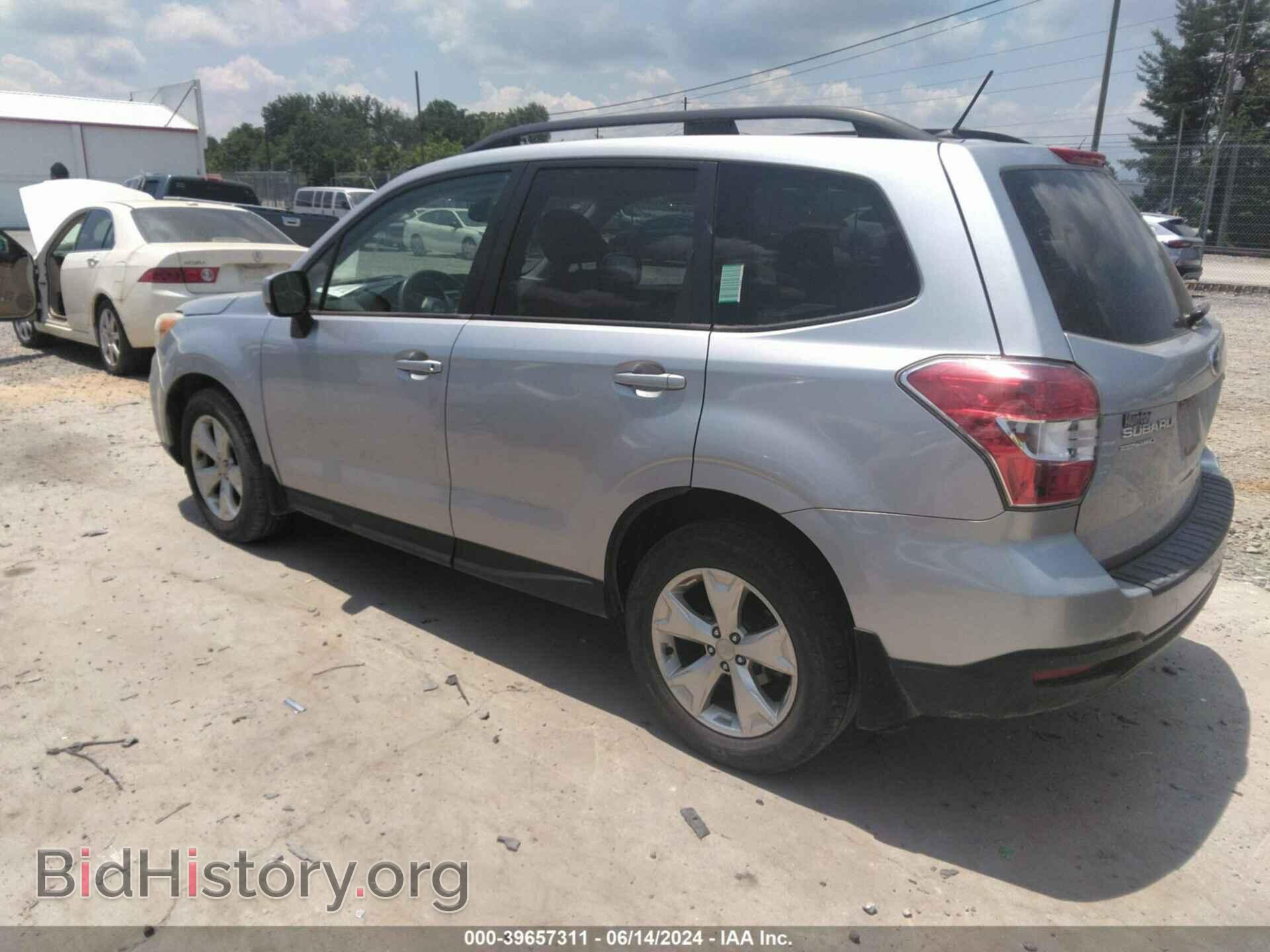 2015 SUBARU FORESTER - VIN: JF2SJADC3FH427149 - Фото 3