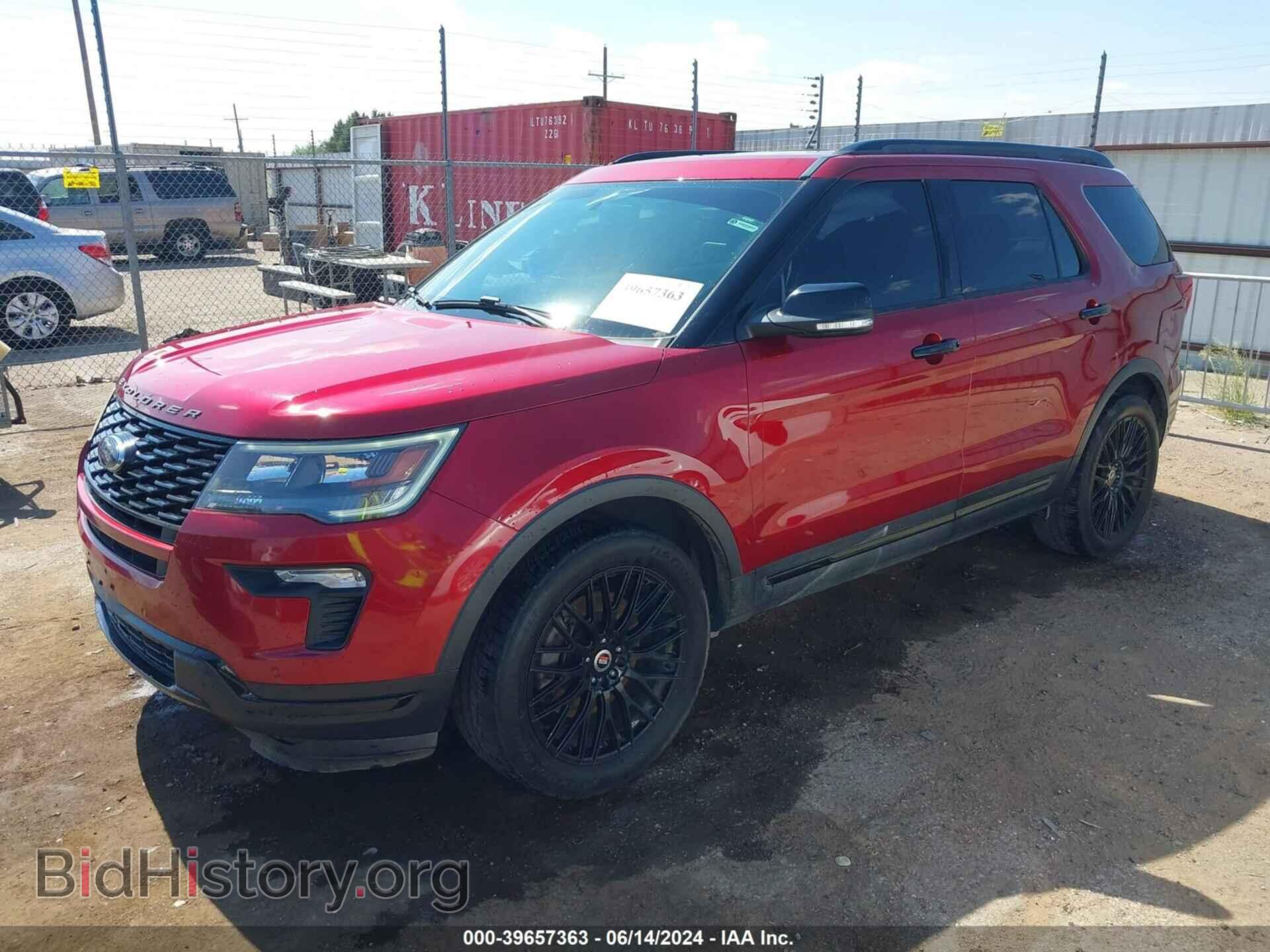 2018 FORD EXPLORER - VIN: 1FM5K8GT5JGB44100 - Фото 2