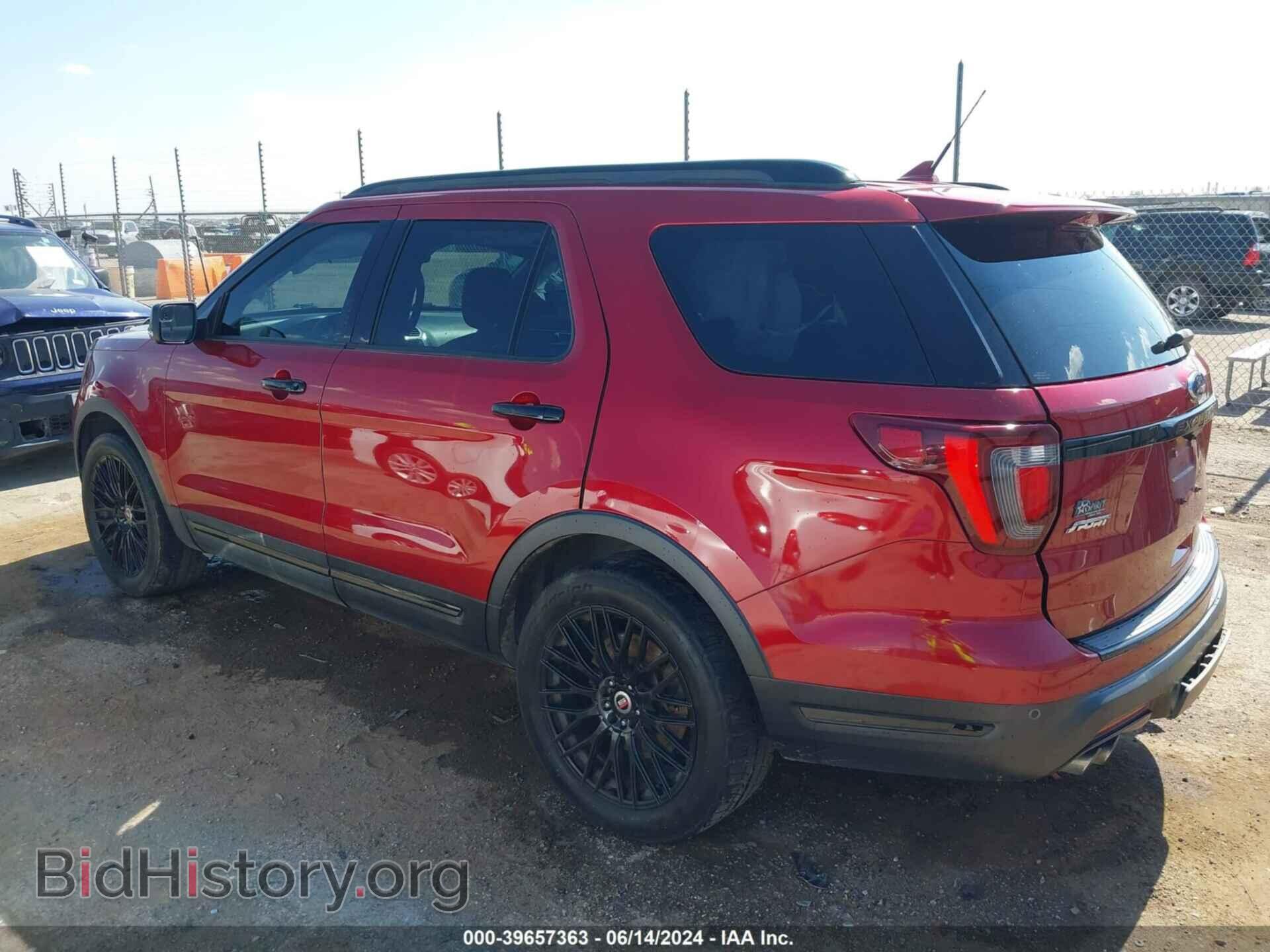2018 FORD EXPLORER - VIN: 1FM5K8GT5JGB44100 - Фото 3