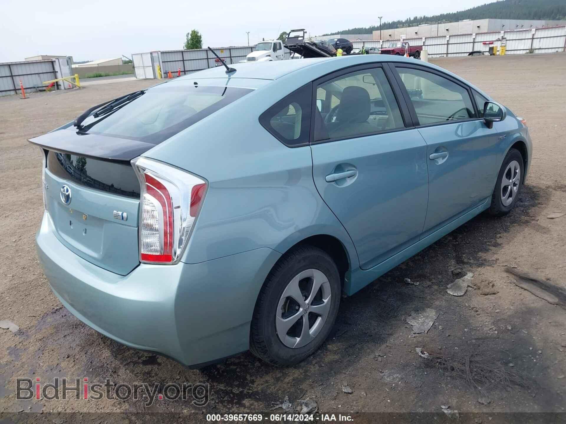 2015 TOYOTA PRIUS - VIN: JTDKN3DU4F1908897 - Фото 4