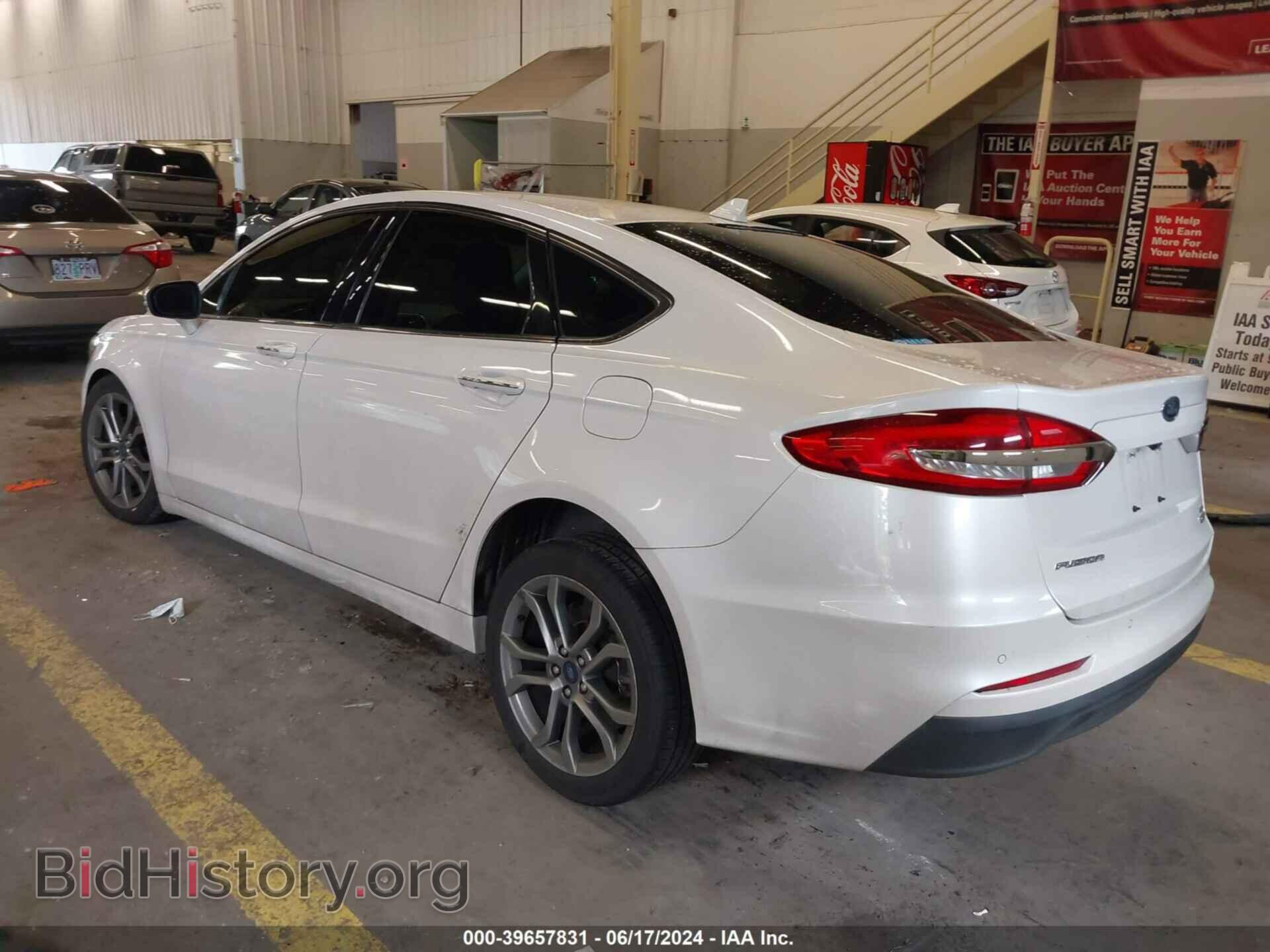 2019 FORD FUSION - VIN: 3FA6P0CD7KR104630 - Фото 3