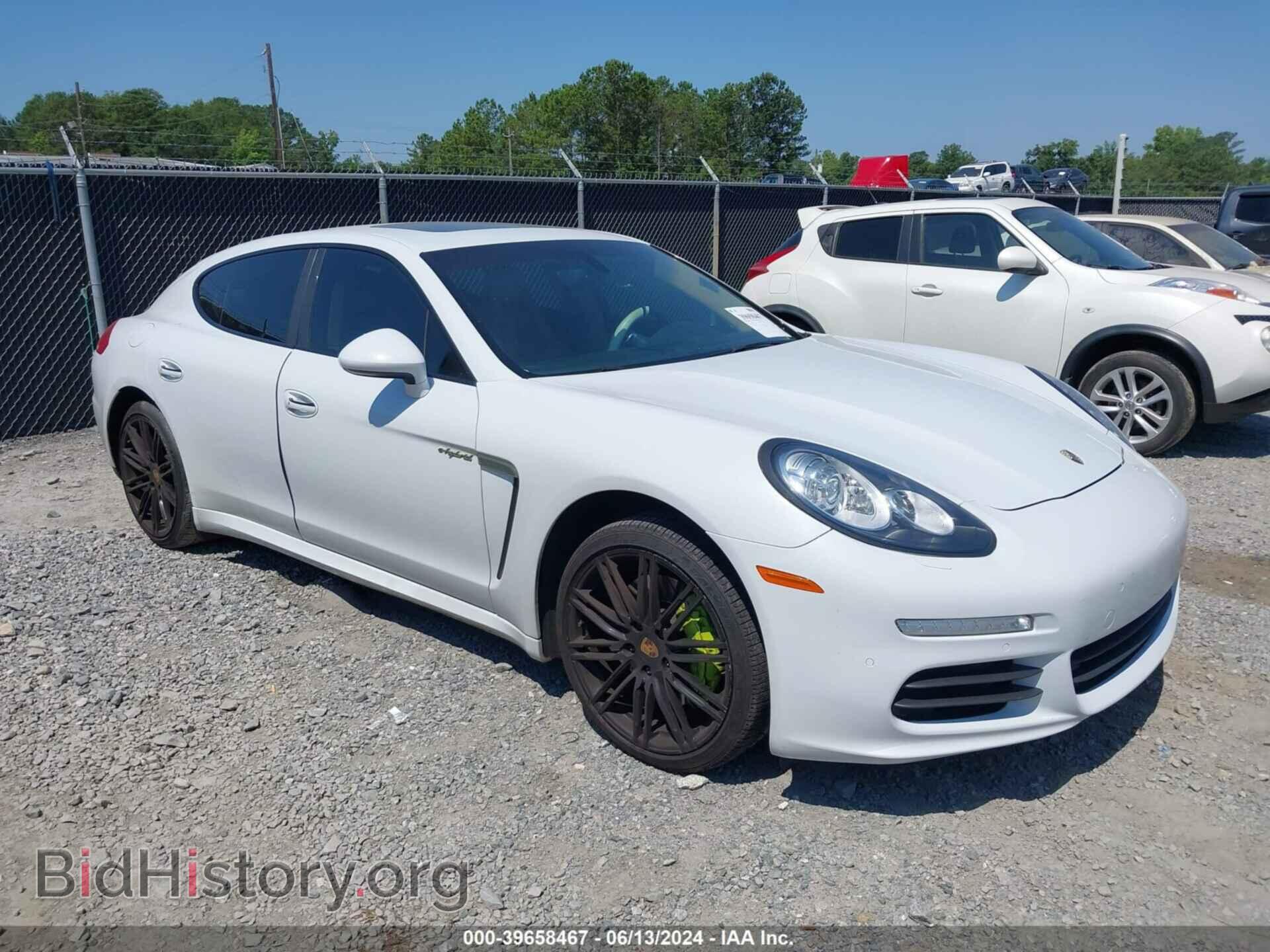 Фотография WP0AD2A72GL040881 - PORSCHE PANAMERA E-HYBRID 2016
