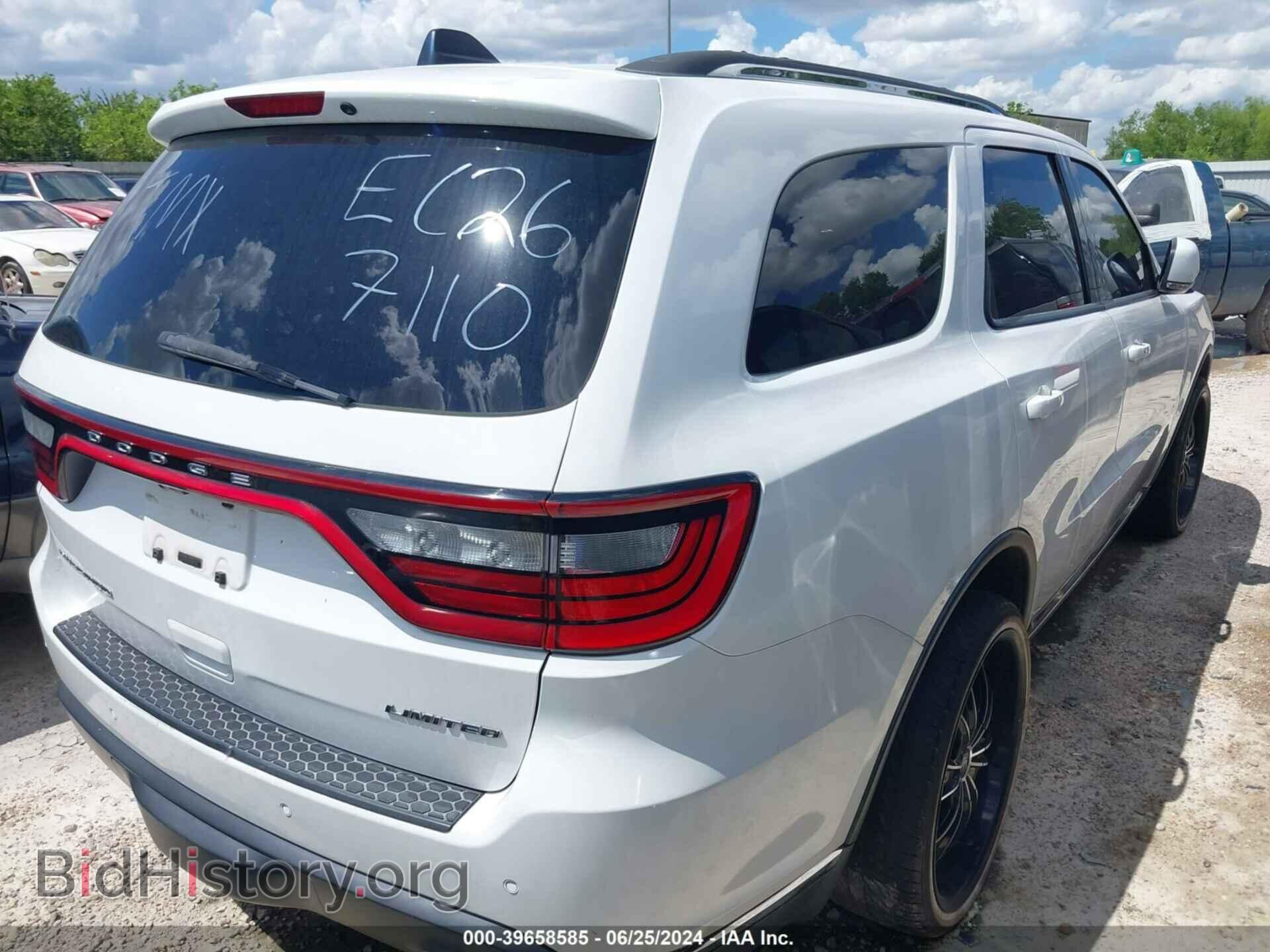 2014 DODGE DURANGO - VIN: 1C4RDHDG3EC267110 - Photo 4