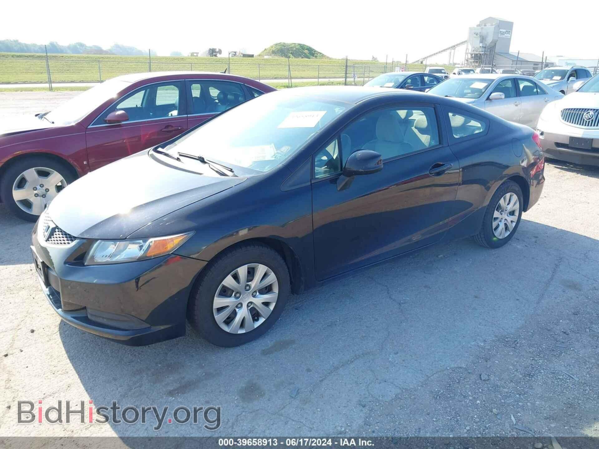 2012 HONDA CIVIC - VIN: 2HGFG3B59CH564182 - Фото 2