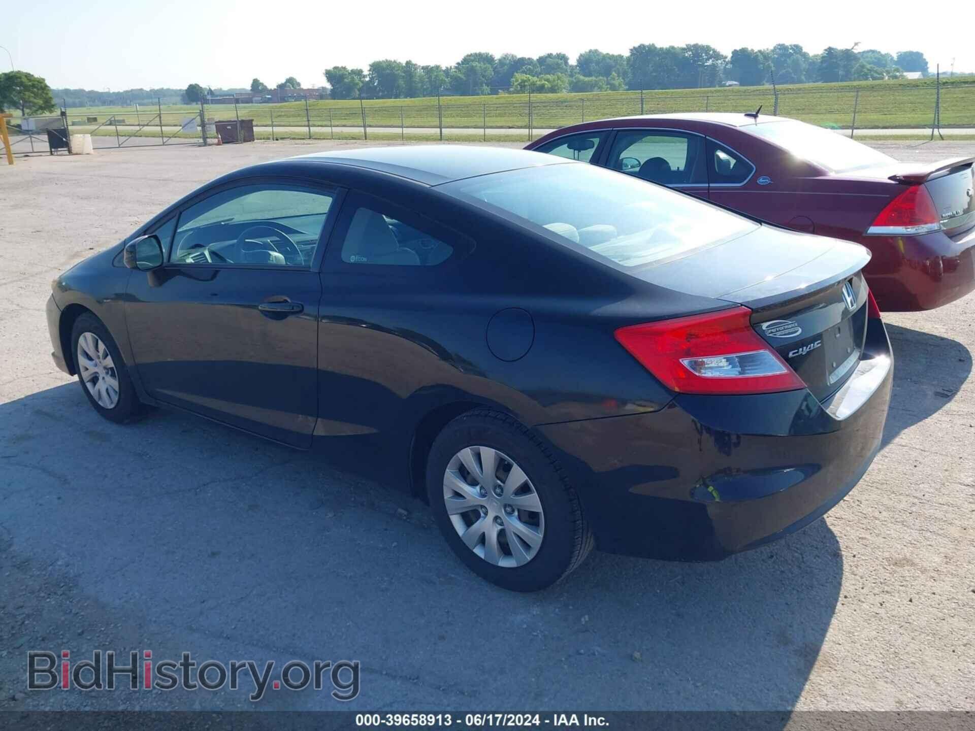 2012 HONDA CIVIC - VIN: 2HGFG3B59CH564182 - Фото 3