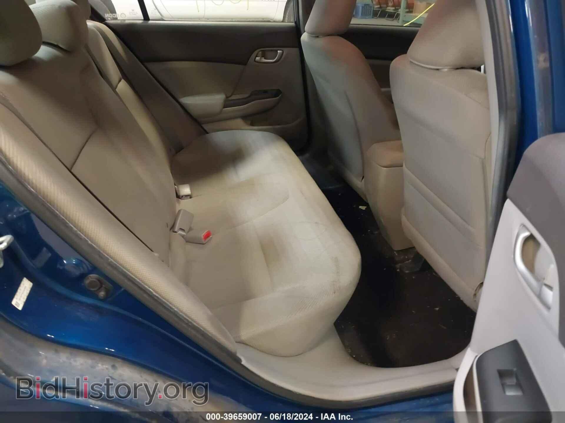 2012 HONDA CIVIC - VIN: 19XFB2F54CE342839 - Фото 8
