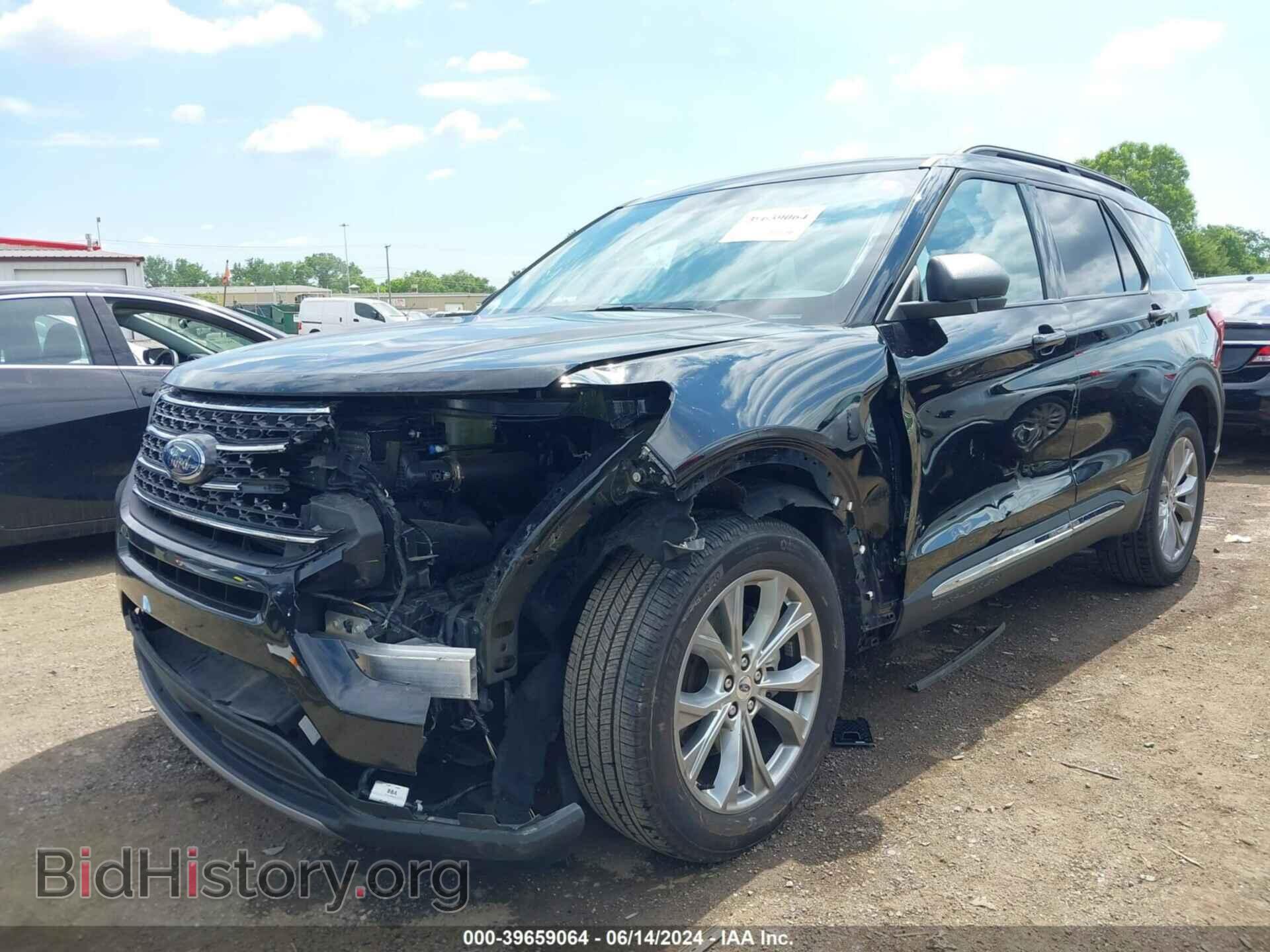 2022 FORD EXPLORER - VIN: 1FMSK8DH9NGC01505 - Фото 2