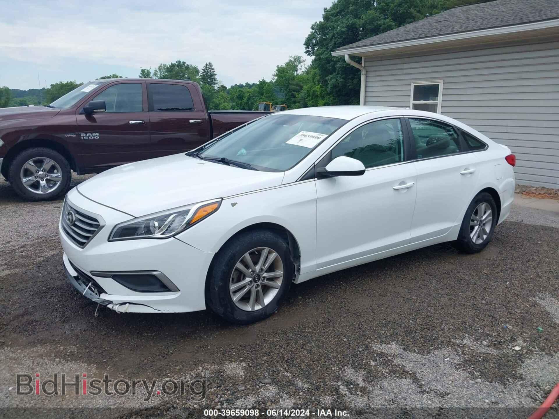 2017 HYUNDAI SONATA - VIN: 5NPE24AF3HH487073 - Фото 2