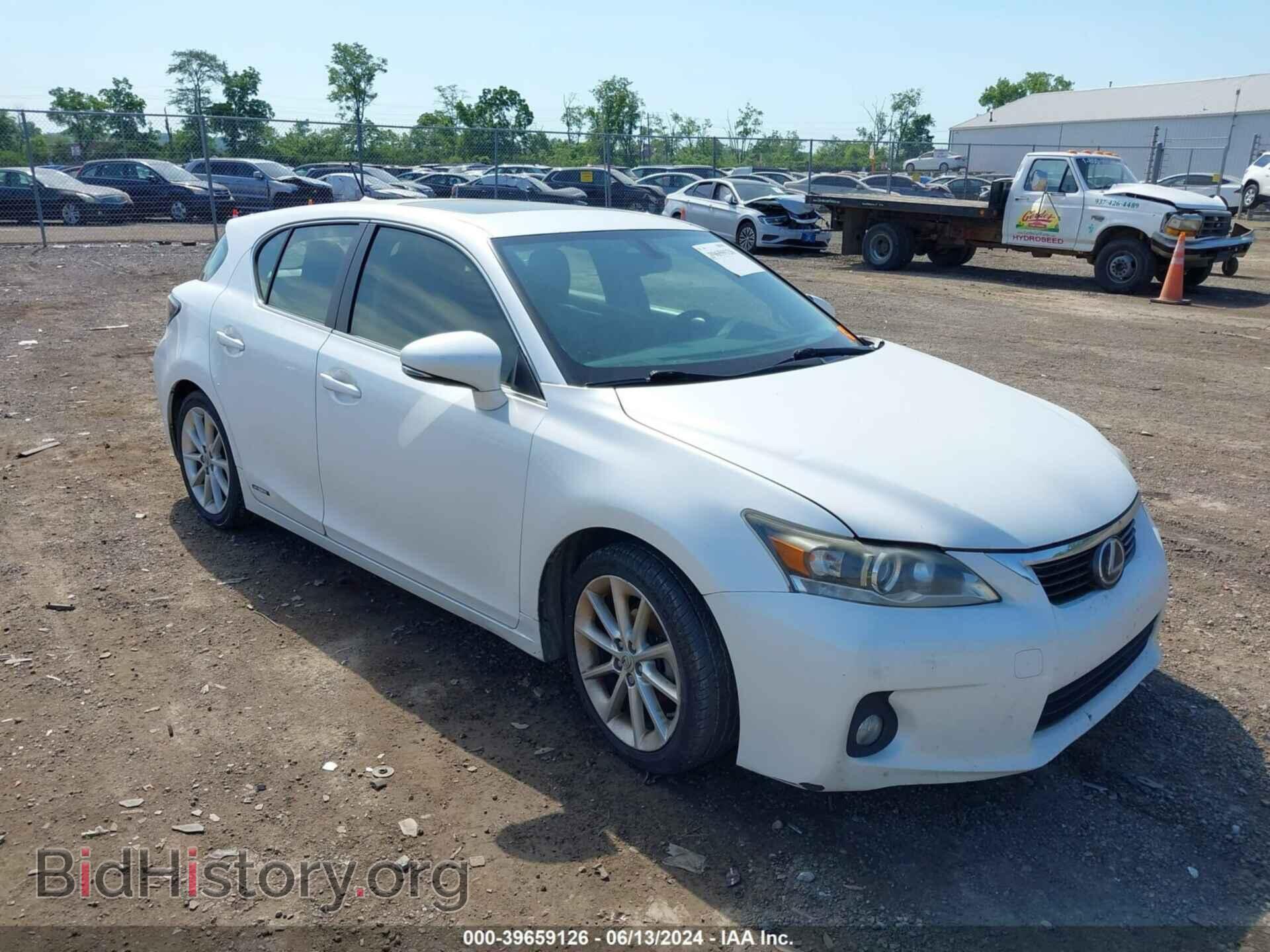 Photo JTHKD5BH4B2043663 - LEXUS CT 200H 2011