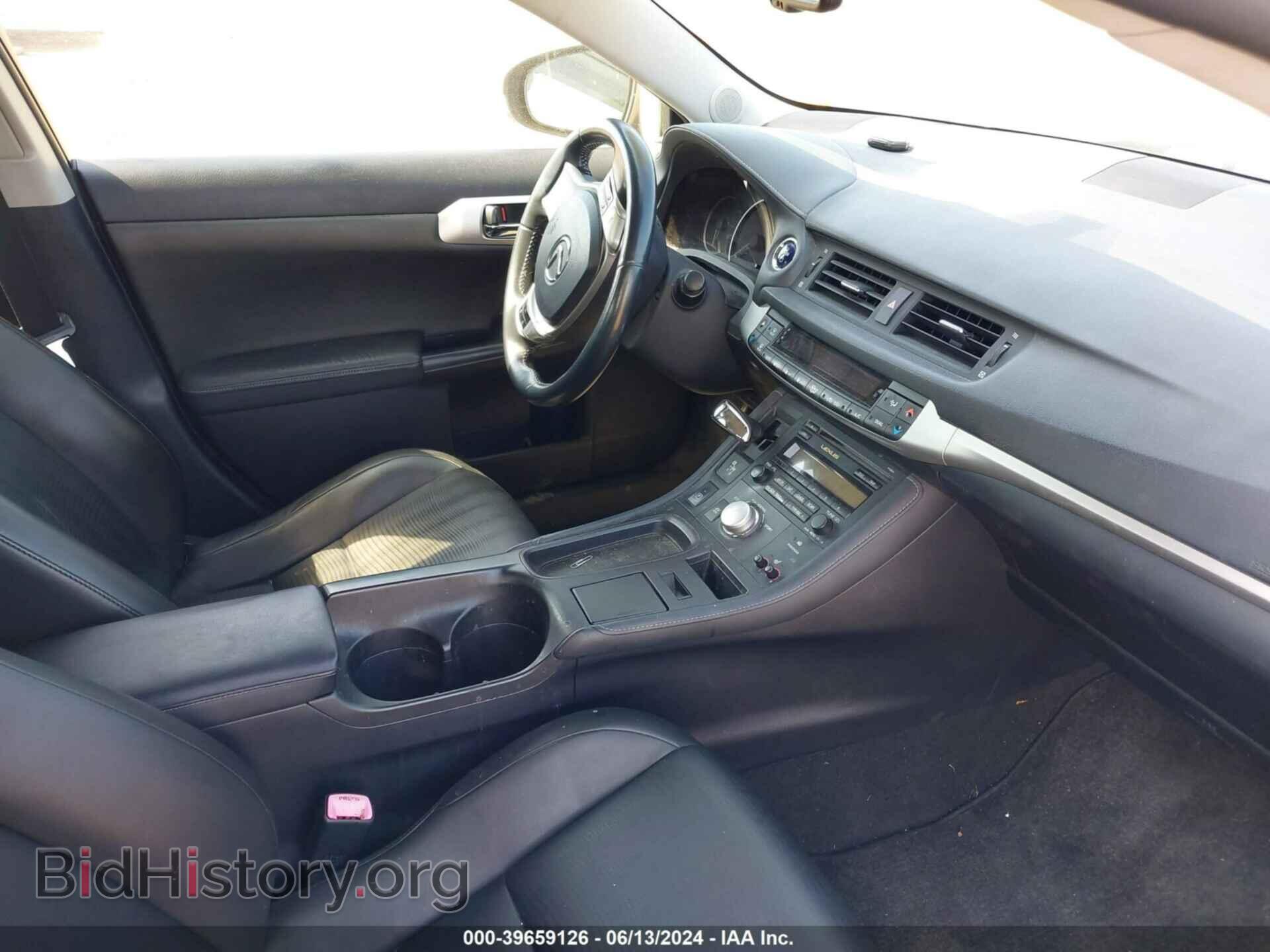 2011 LEXUS CT 200H - VIN: JTHKD5BH4B2043663 - Фото 5