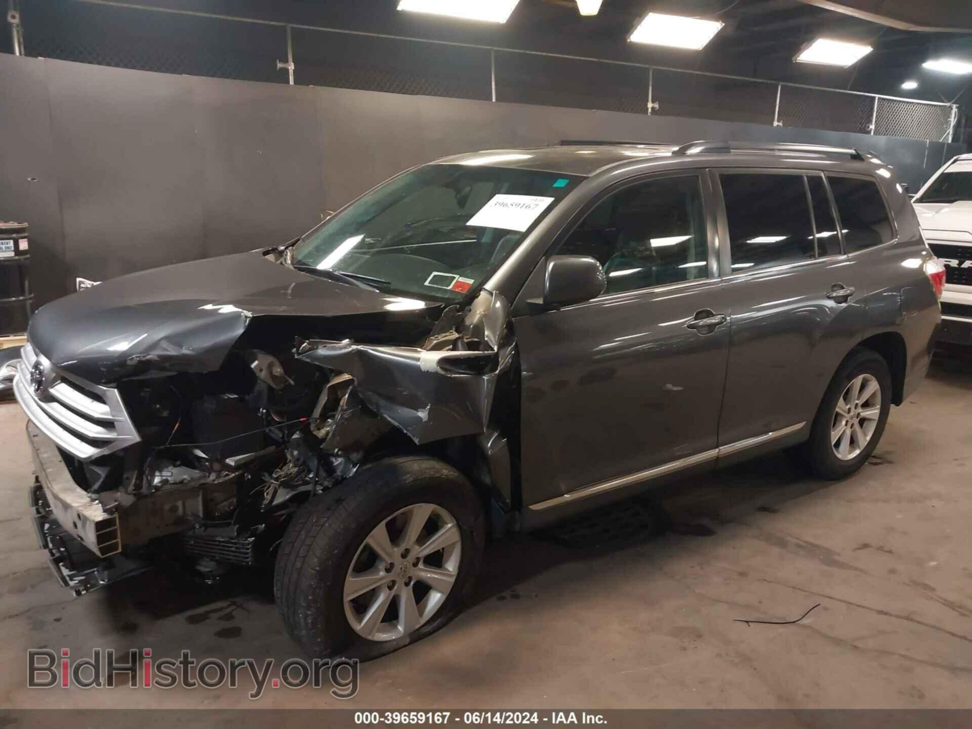 2012 TOYOTA HIGHLANDER - VIN: 5TDBK3EH9CS164352 - Фото 2