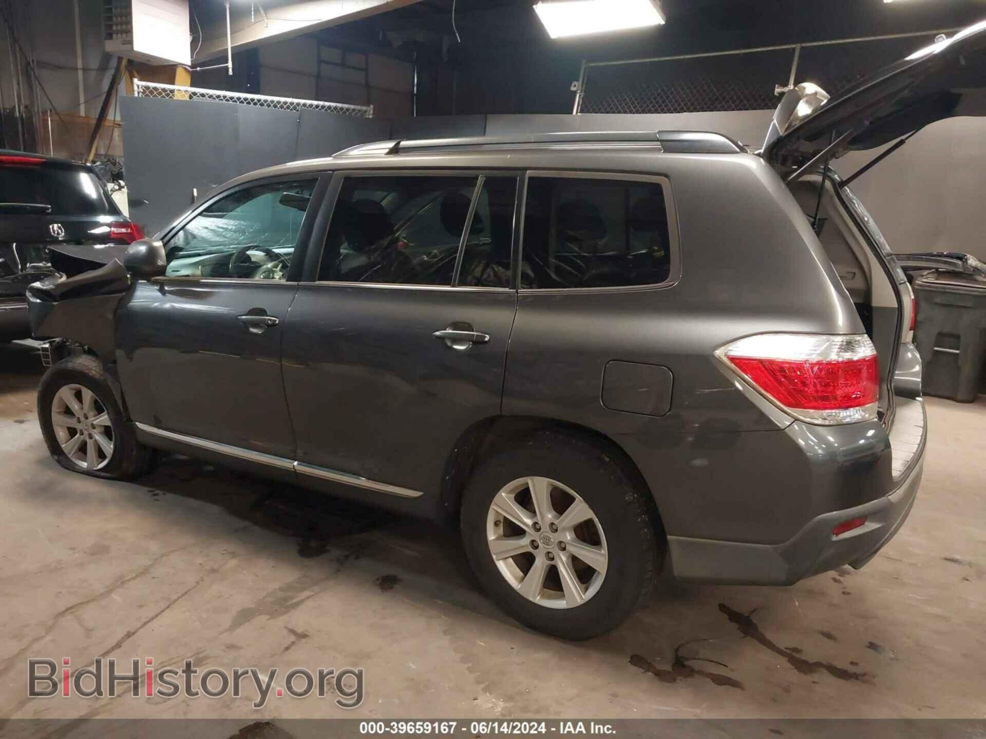 2012 TOYOTA HIGHLANDER - VIN: 5TDBK3EH9CS164352 - Фото 3