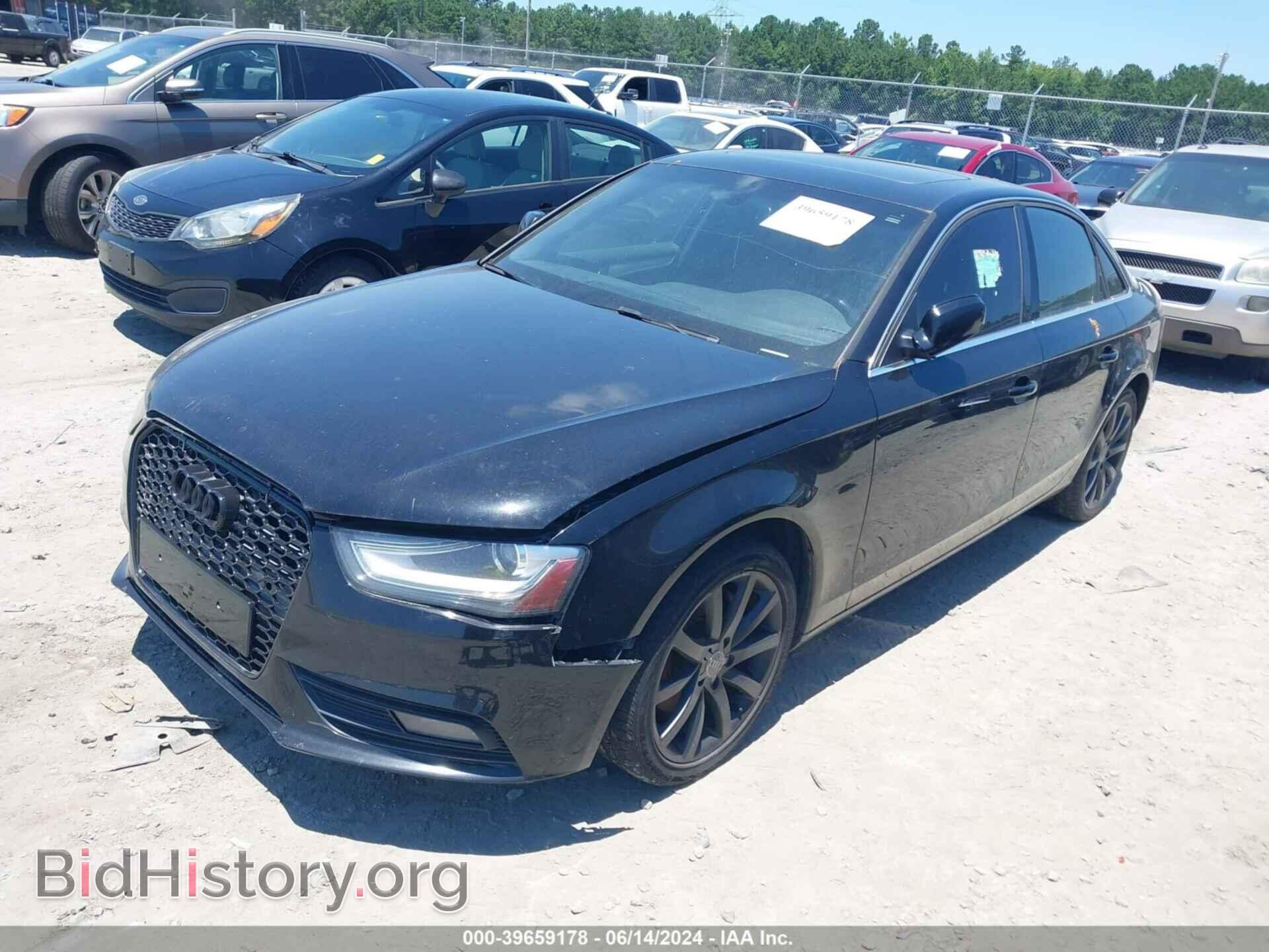 2013 AUDI A4 - VIN: WAUFFAFL4DN041107 - Фото 2