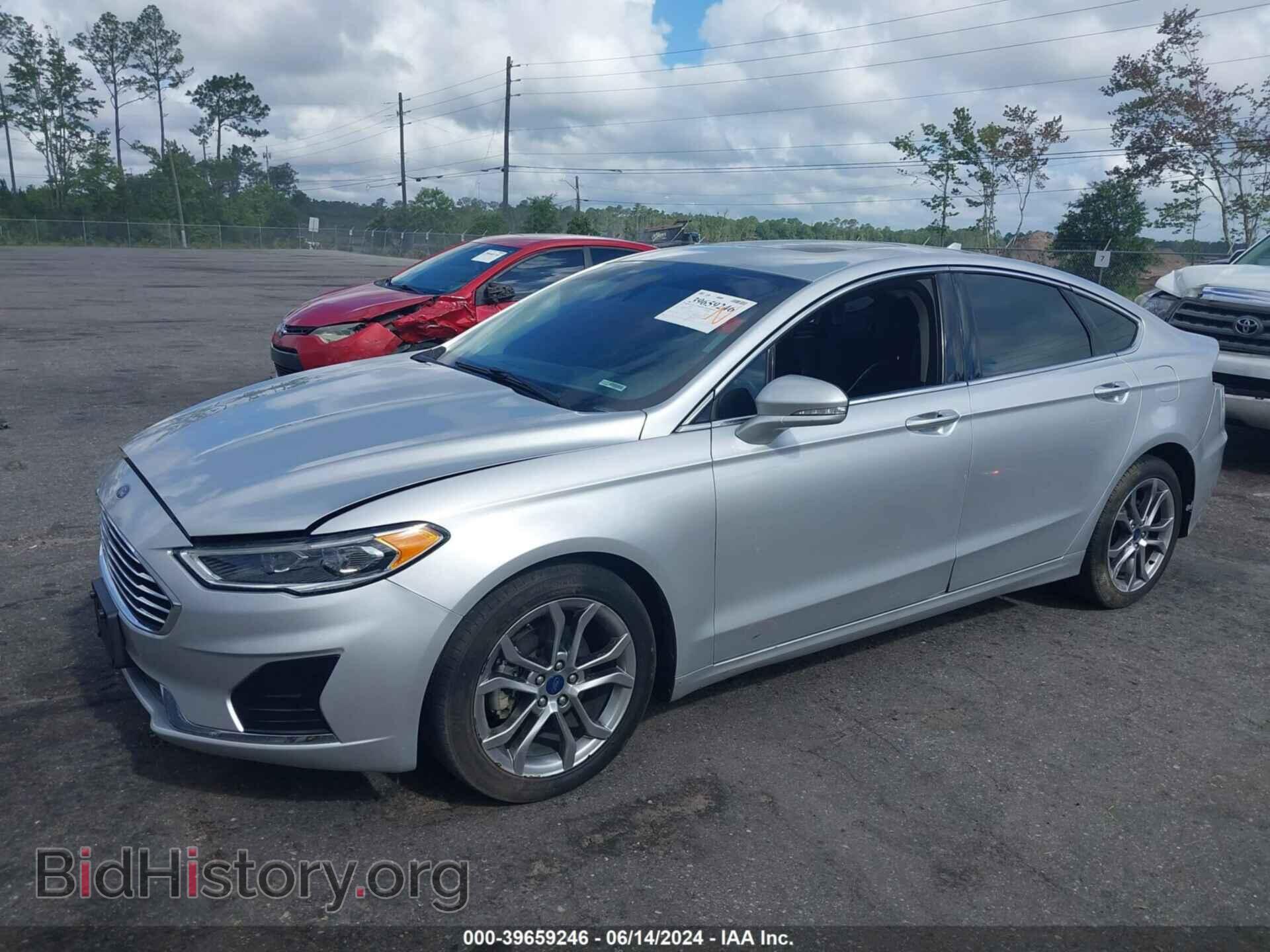2019 FORD FUSION - VIN: 3FA6P0CD2KR180322 - Фото 2