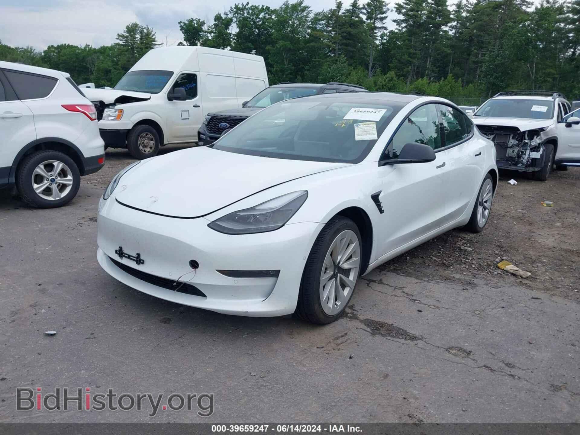 2021 TESLA MODEL 3 - VIN: 5YJ3E1EB9MF009365 - Фото 2