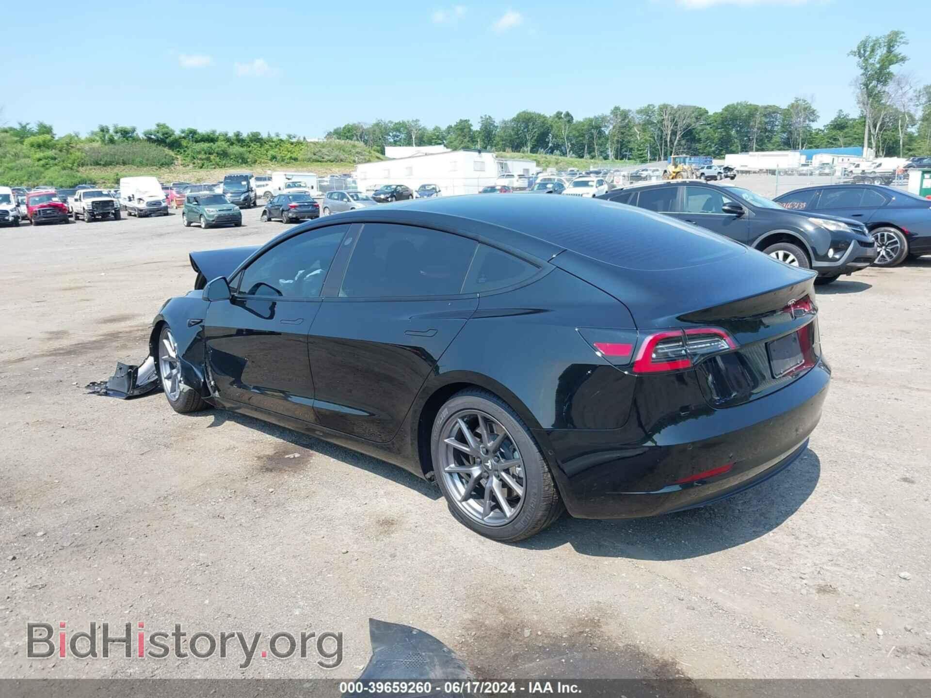 2022 TESLA MODEL 3 - VIN: 5YJ3E1EB0NF322306 - Фото 3