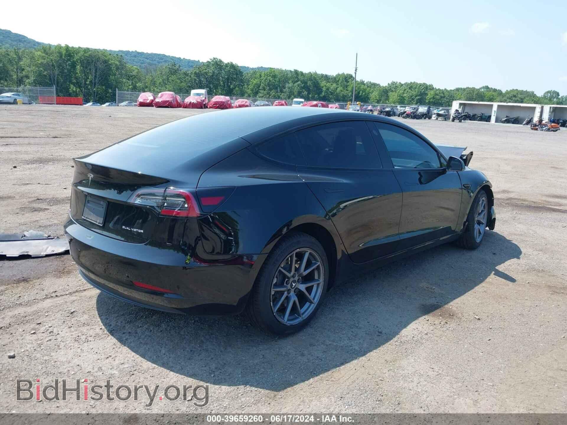 2022 TESLA MODEL 3 - VIN: 5YJ3E1EB0NF322306 - Фото 4