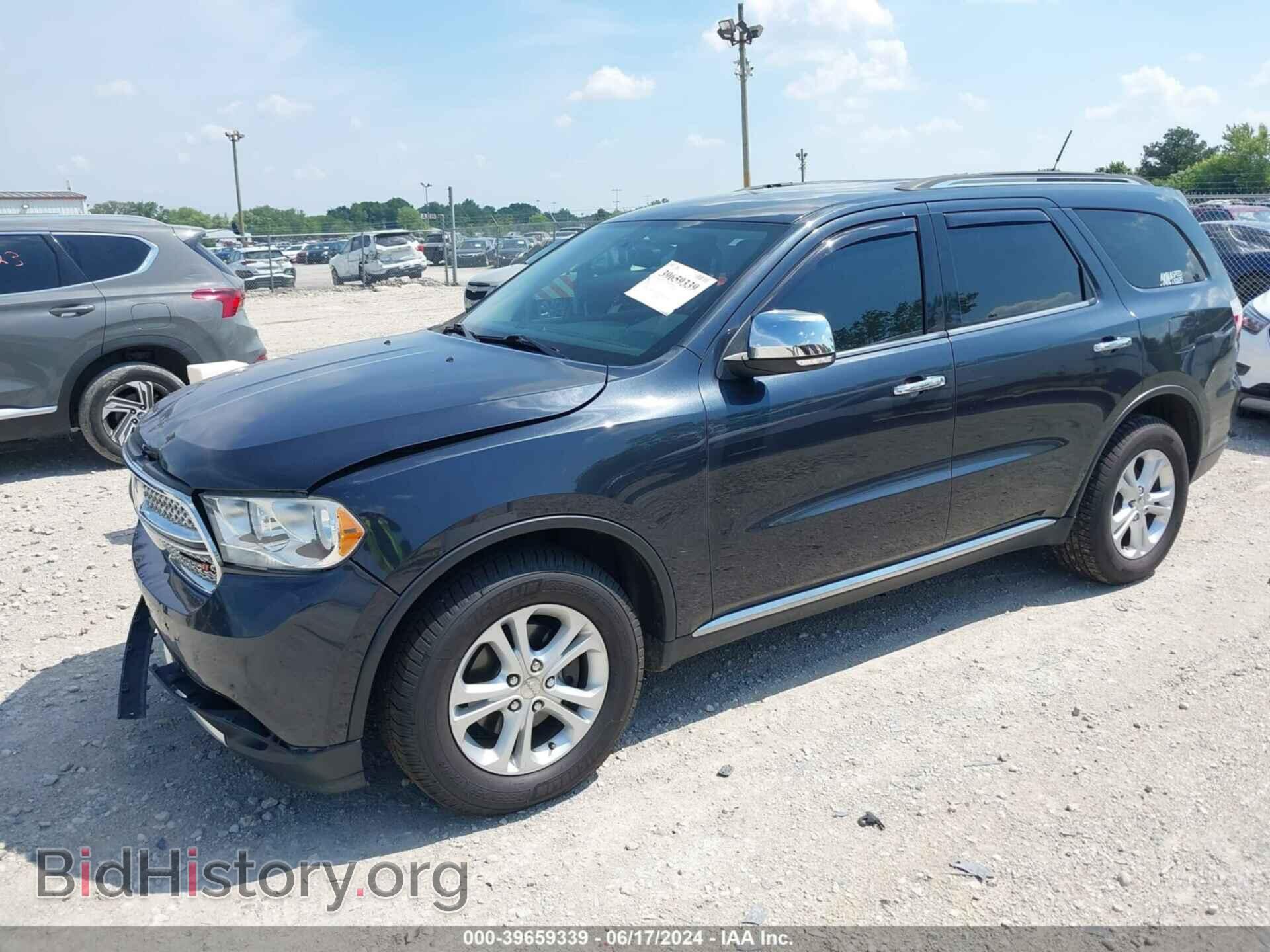 2013 DODGE DURANGO - VIN: 1C4RDJDG2DC664586 - Photo 2