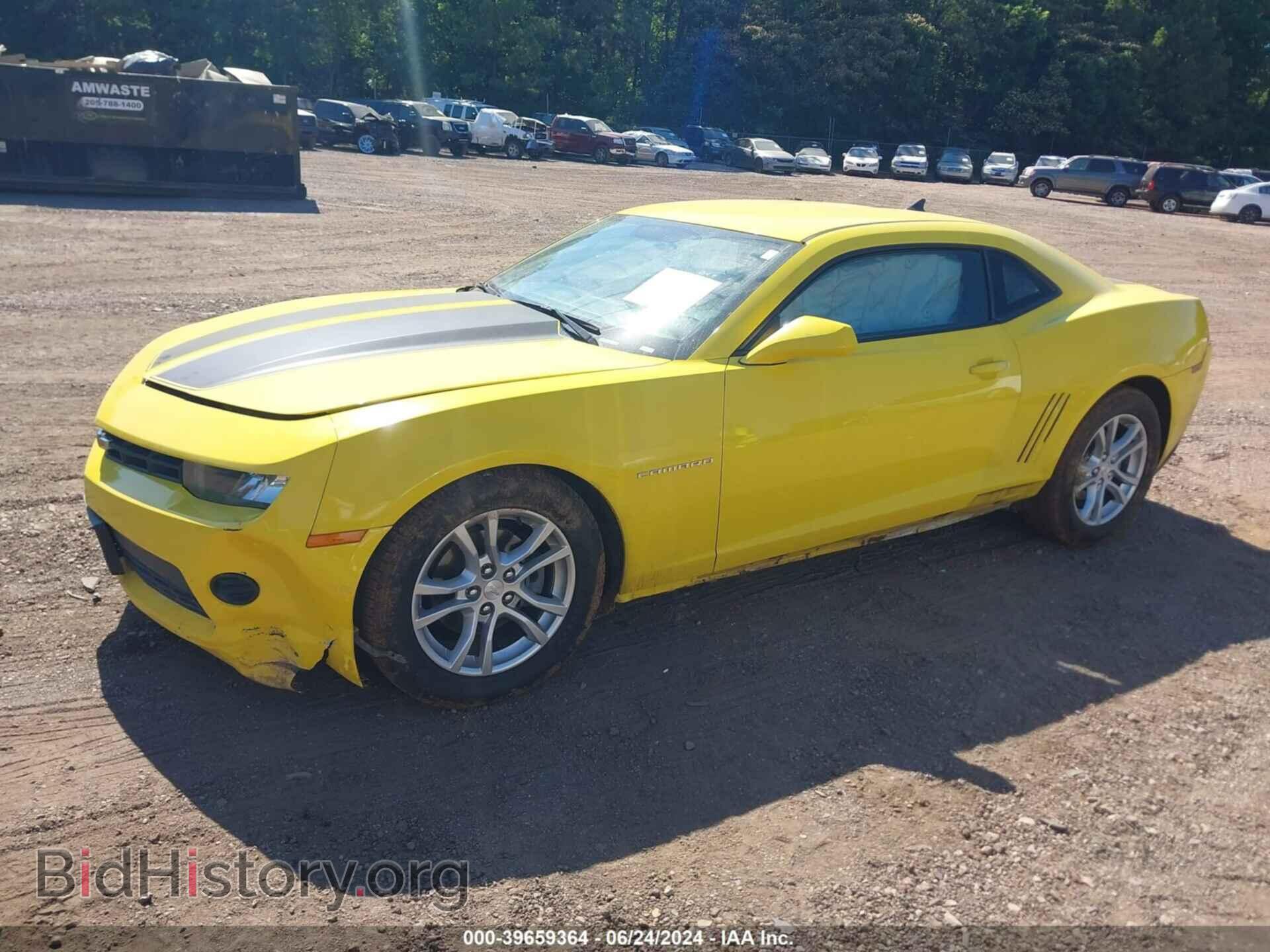 2014 CHEVROLET CAMARO - VIN: 2G1FA1E34E9155110 - Фото 2