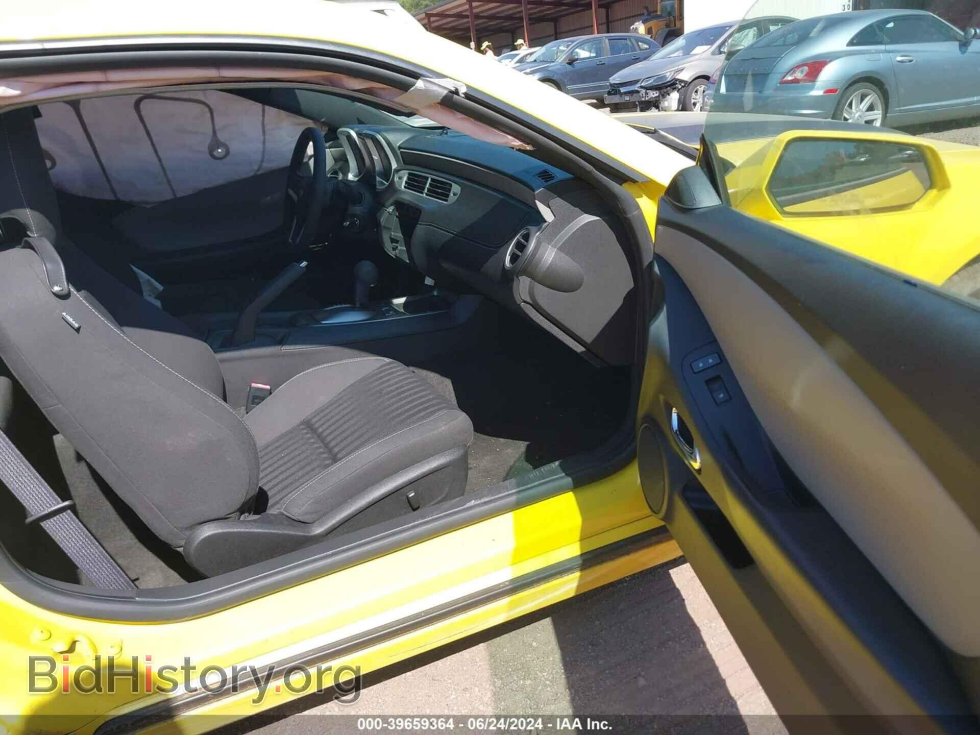 2014 CHEVROLET CAMARO - VIN: 2G1FA1E34E9155110 - Фото 5